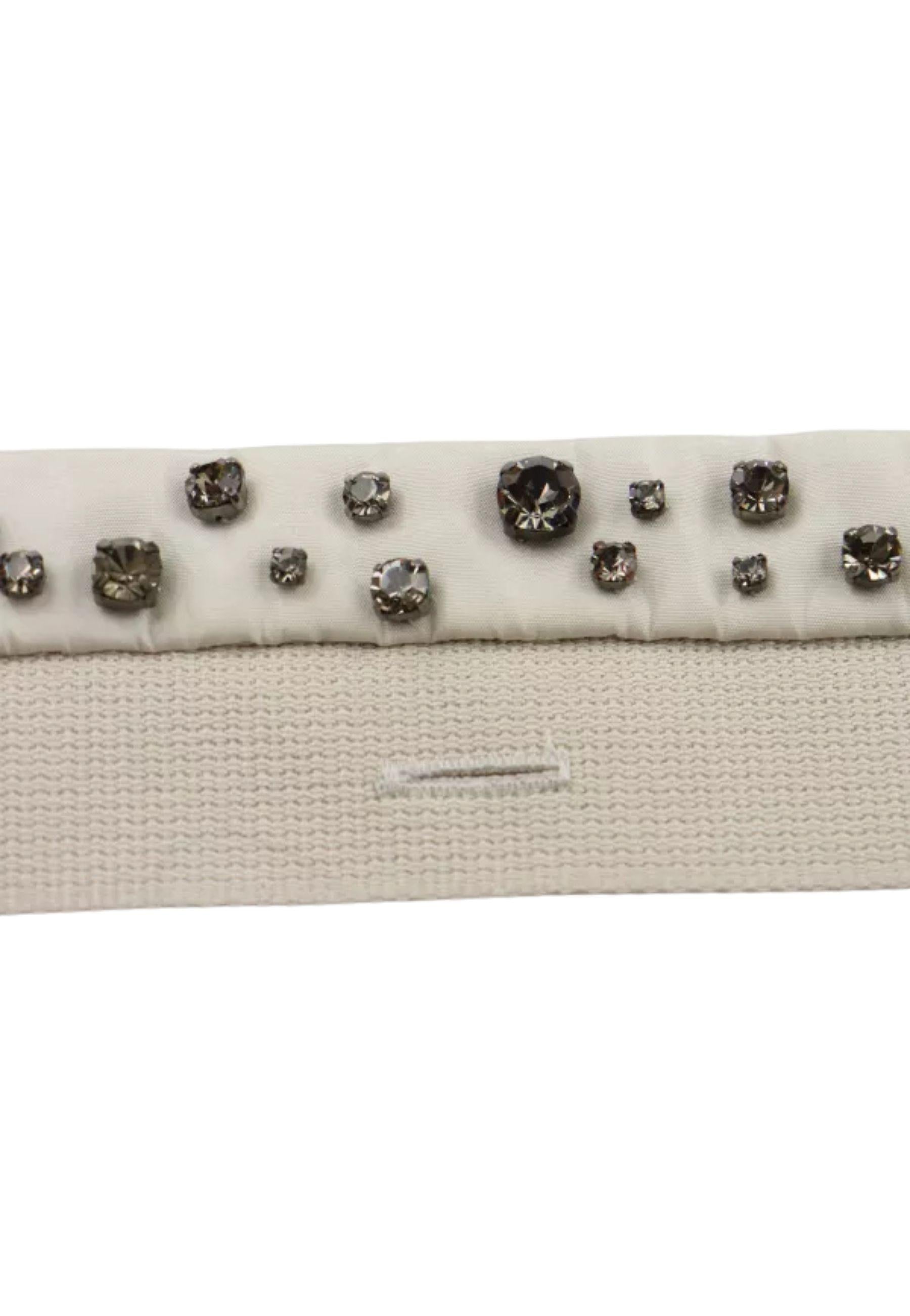 Max Mara Colletto PALMI in lana con strass 