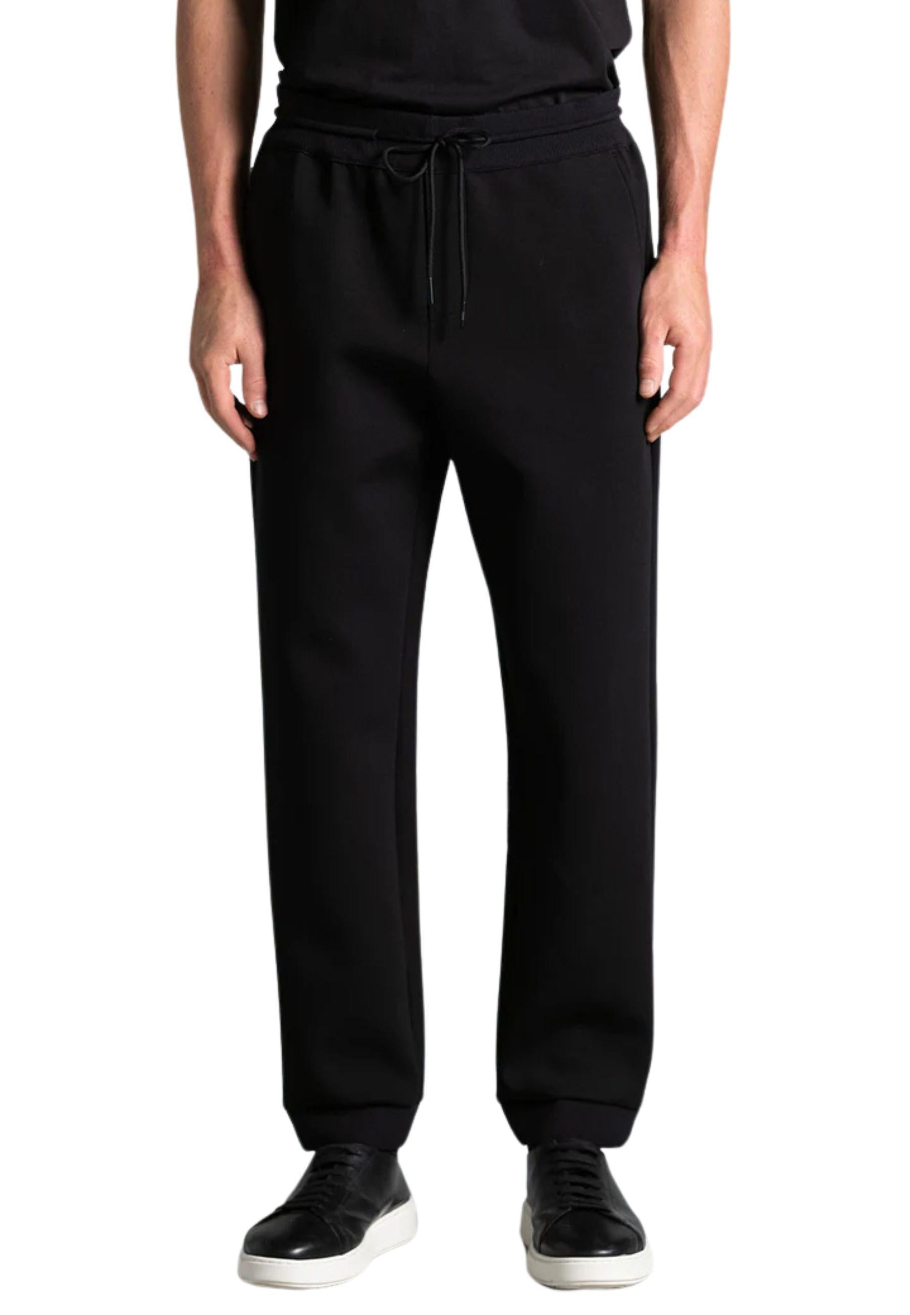 Pantalone jogging in jersey di cotone 
