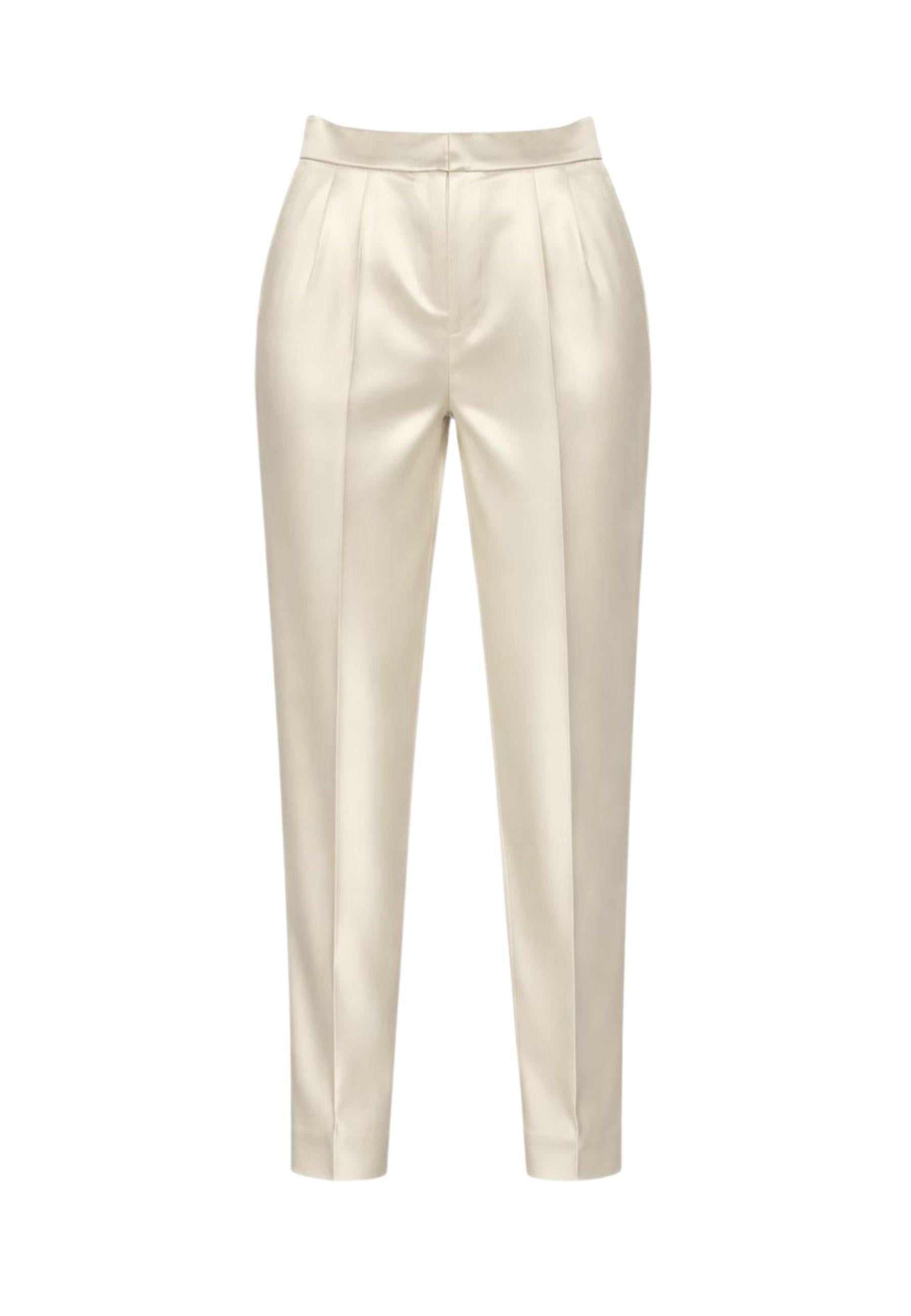 Pantalone Romagna Max Mara Studio in acetato e viscosa 