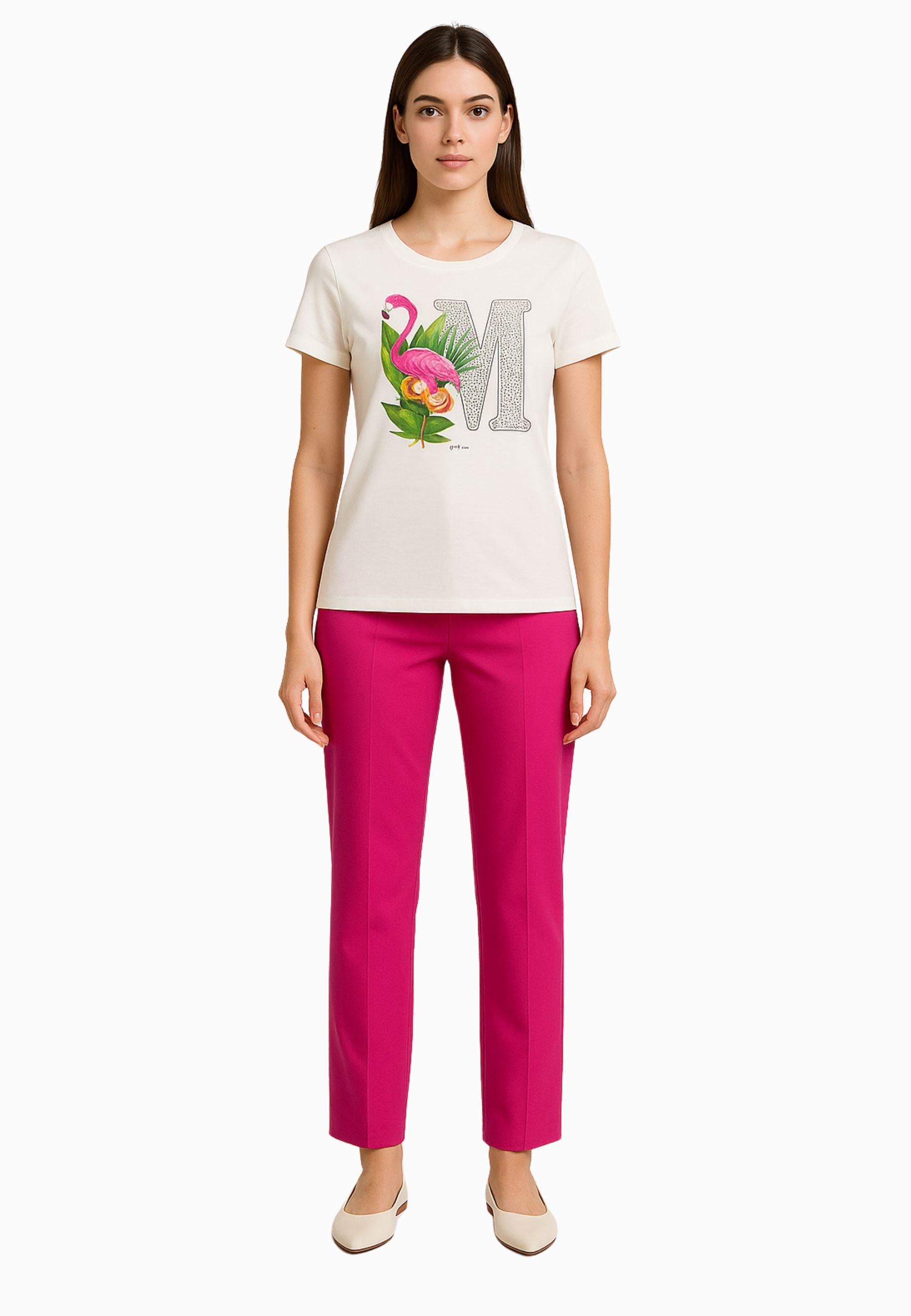 T-shirt con brillantini 