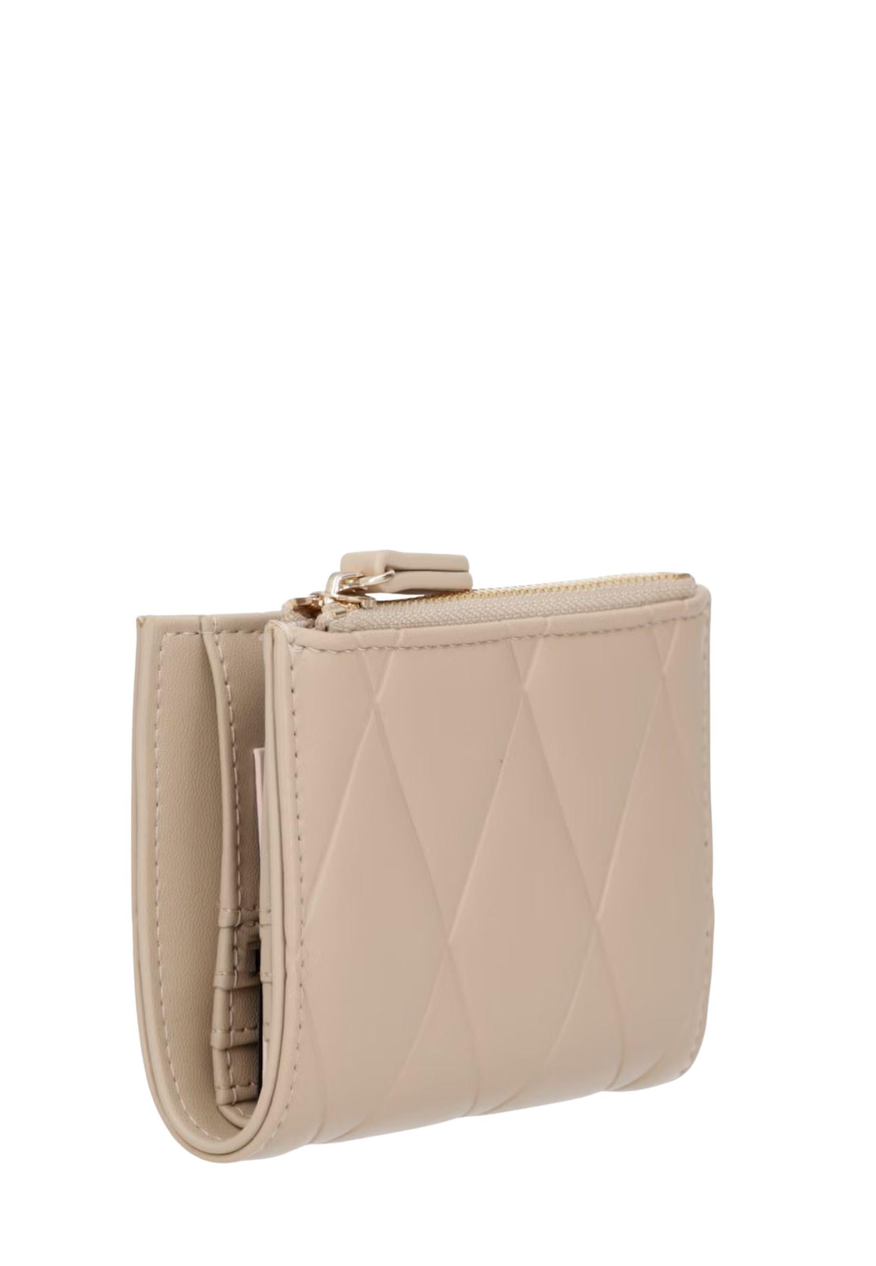 Portafoglio effetto pelle quilted 