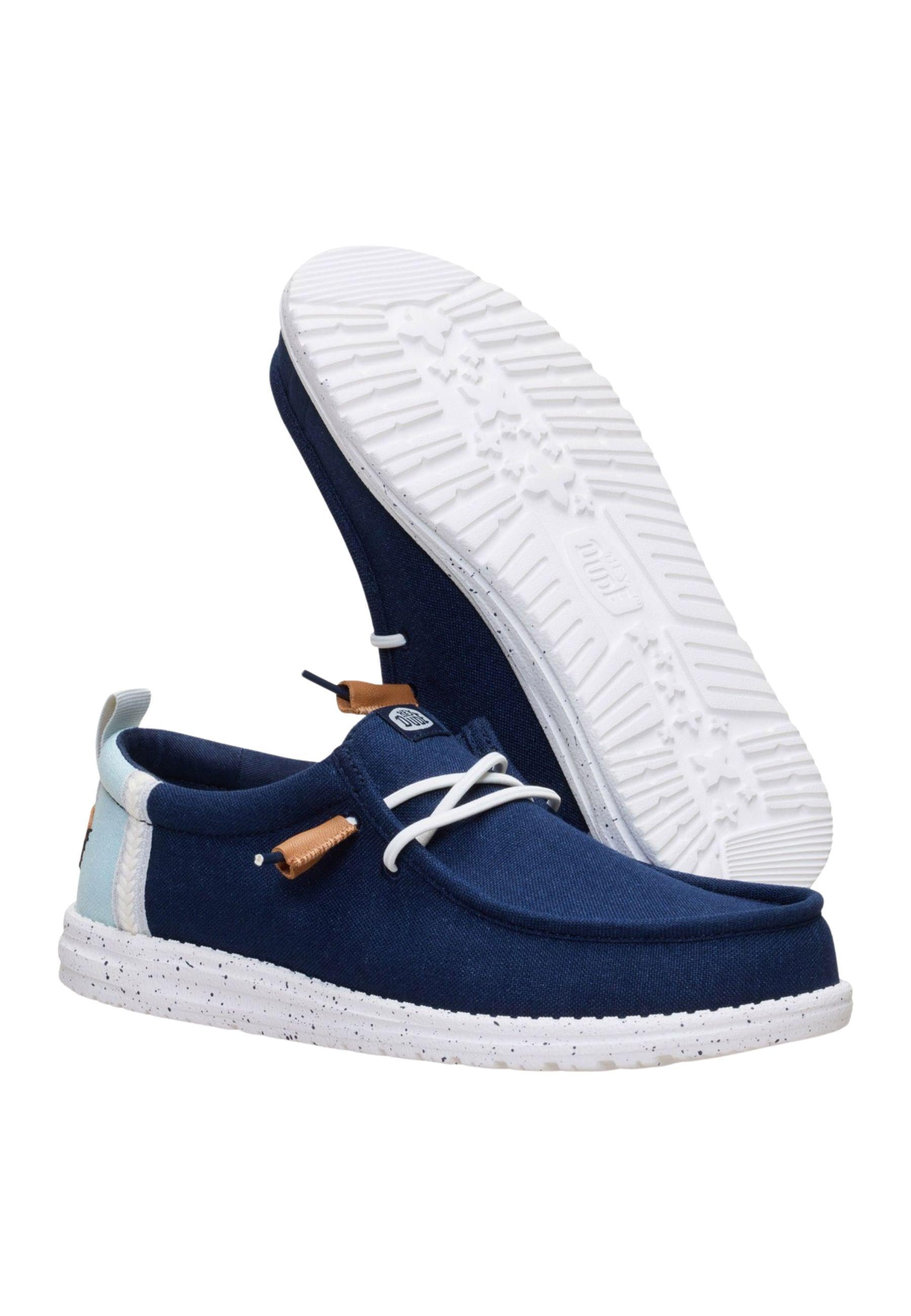 Wally Summer Linen da uomo - mocassino in tessuto effetto lino ultraleggero 