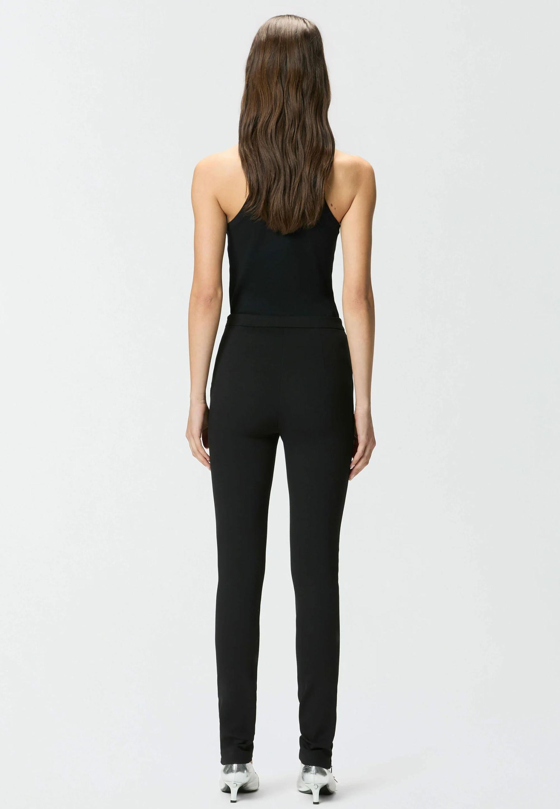 Pantalone Pinko slim fit in jersey tecnico 