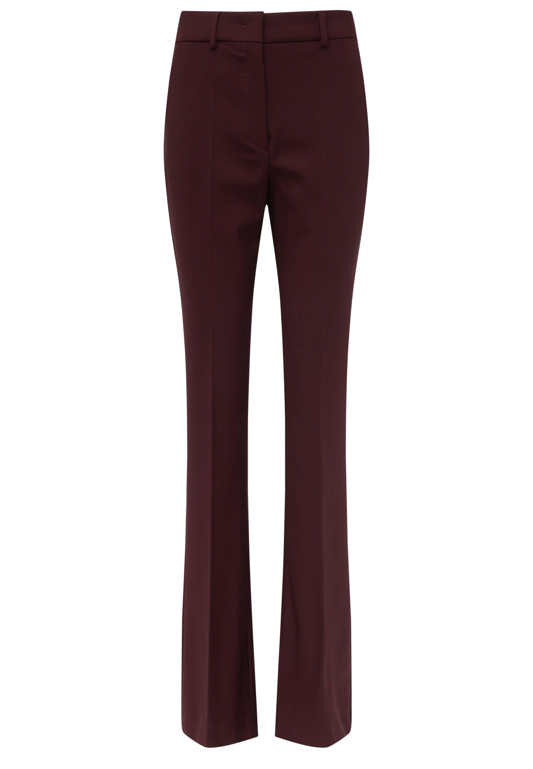 Pantalone flare "Febe" in lana stretch - Sportmax 