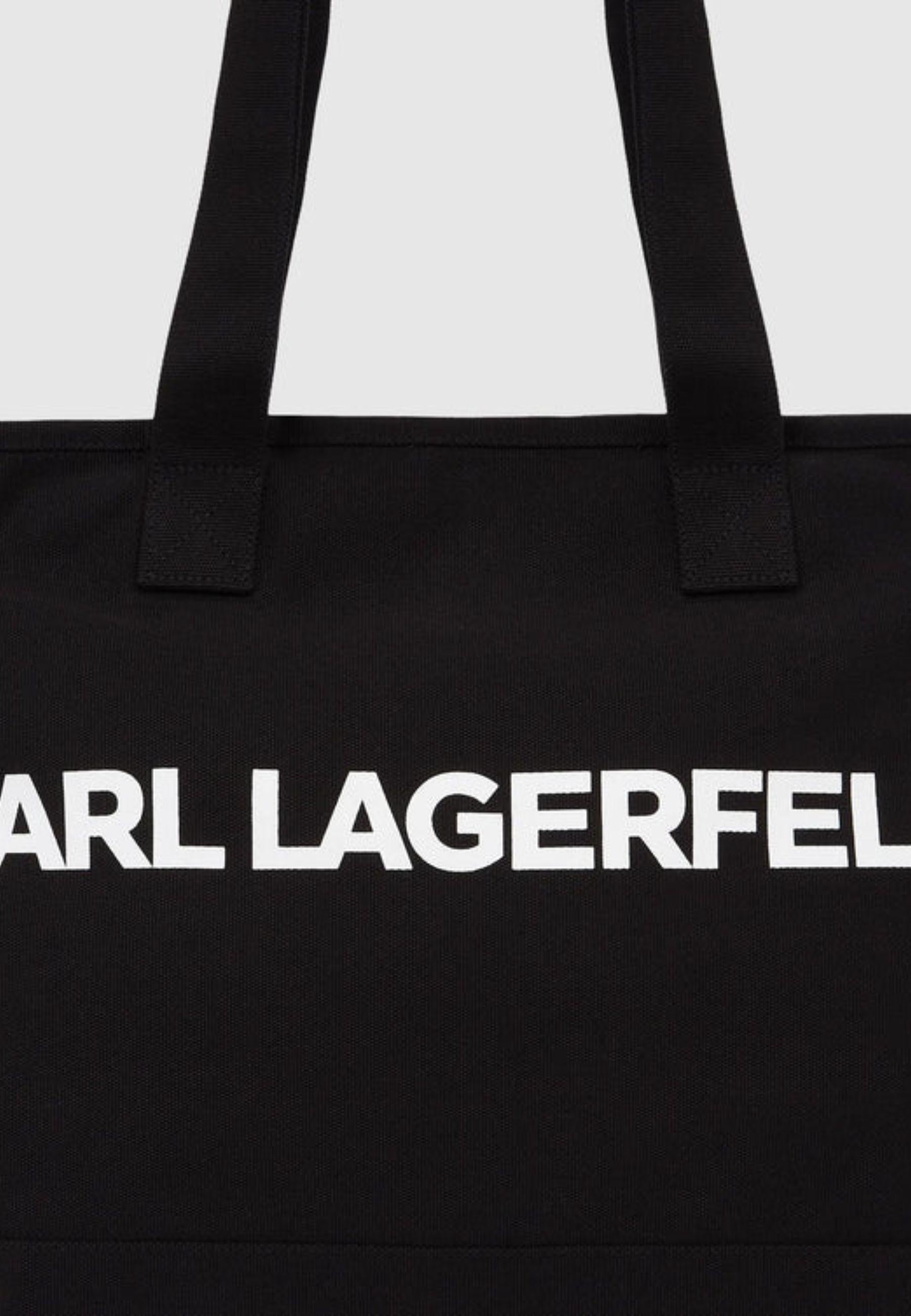 KARL LAGERFELD - Borsa Tote con Logo Extra Large 