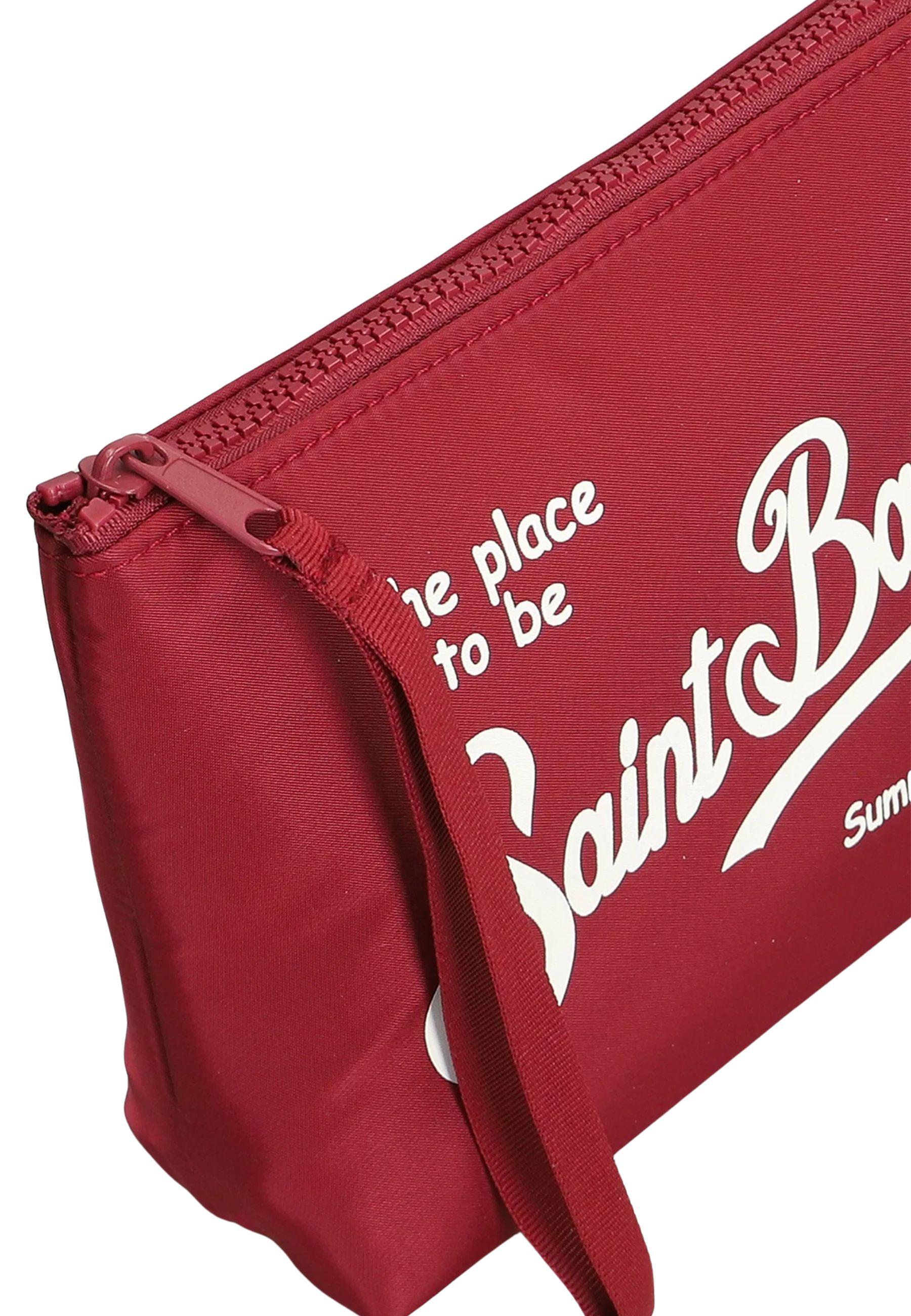 Saint Barth MC2 Pochette Aline in nylon bordeaux 