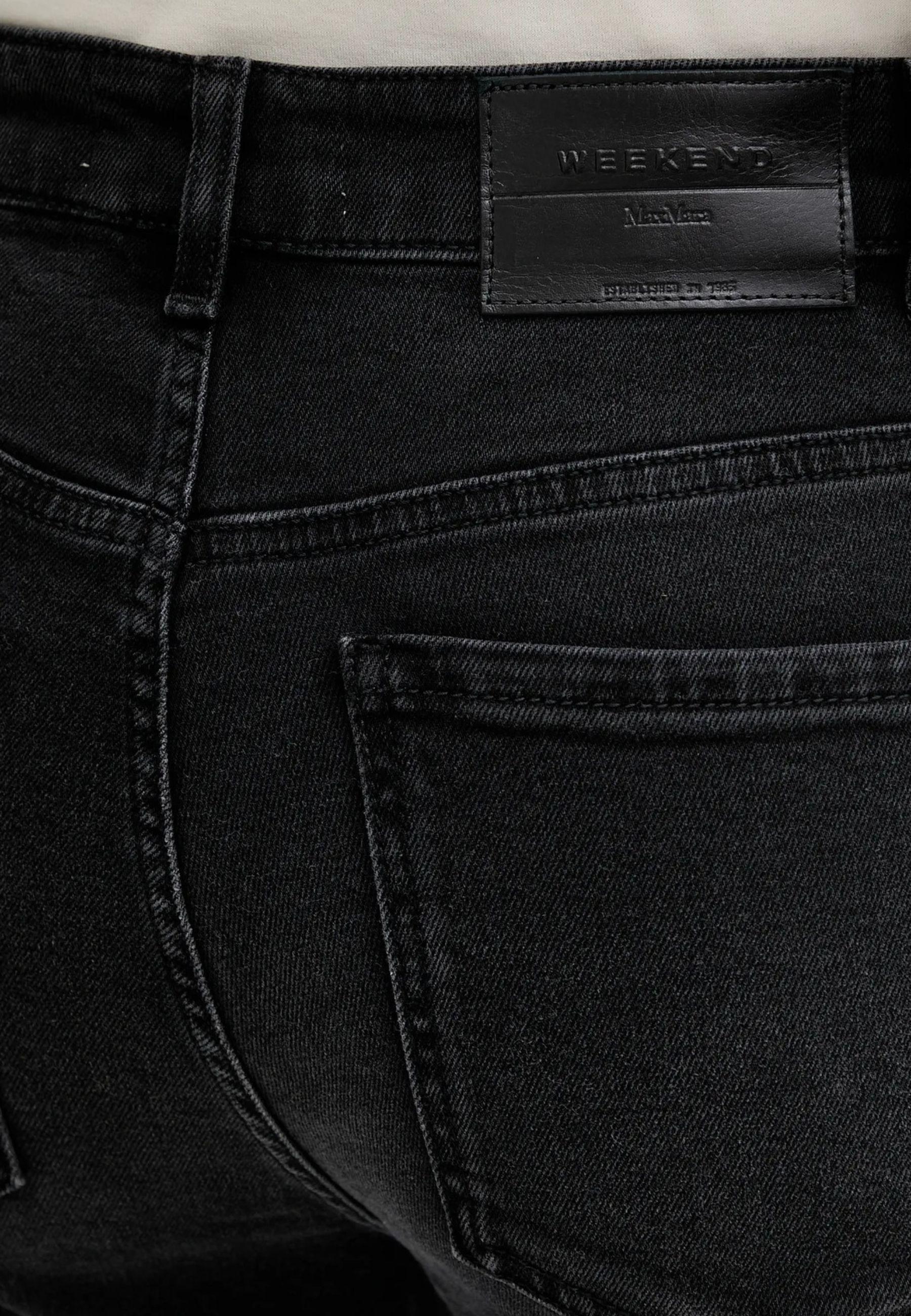 Jeans donna straight fit vita alta 
