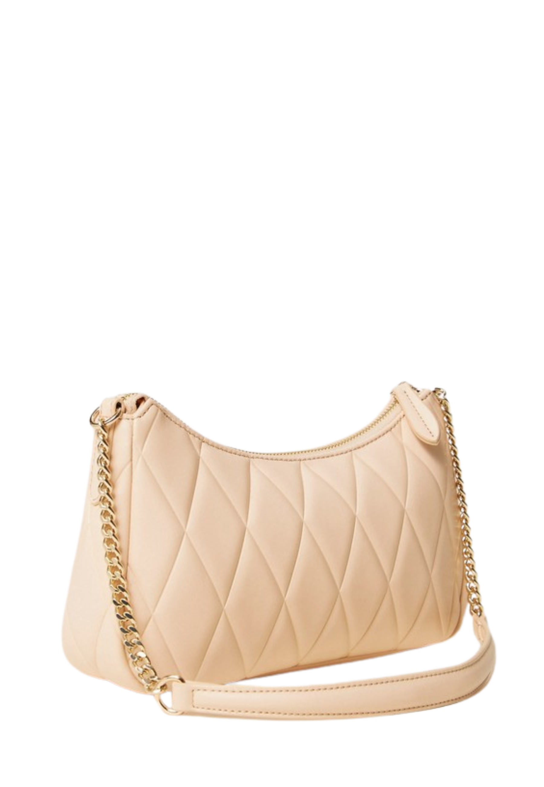 Borsa a Tracolla Twinset Quilted Rosa Peach Pink 