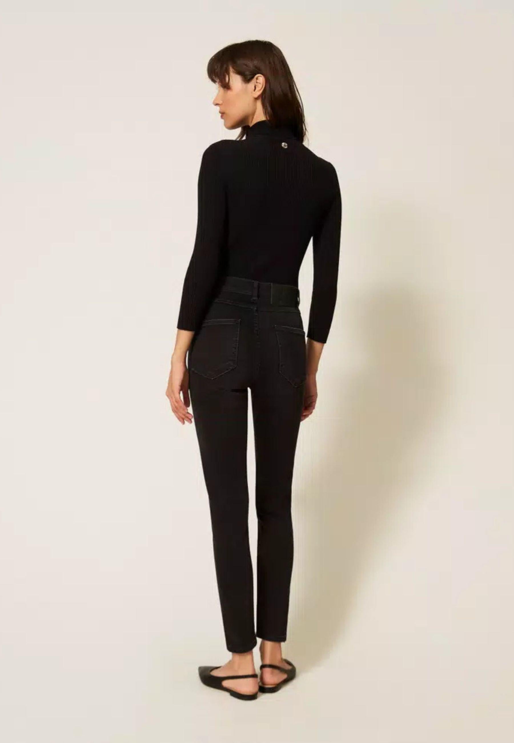 Jeans skinny con zip Actitude 