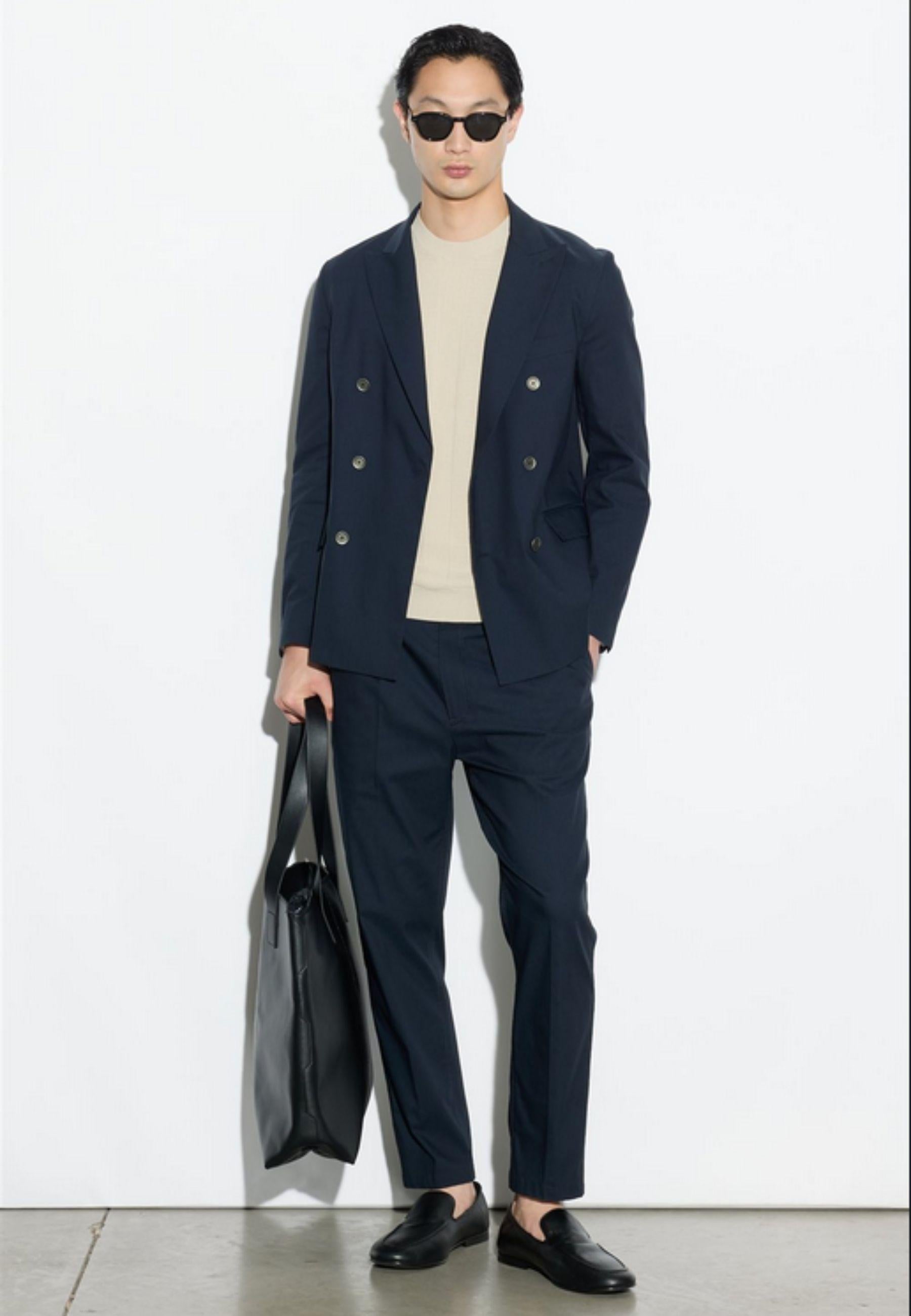 Paolo Pecora - Pantalone uomo in cotone stretch 