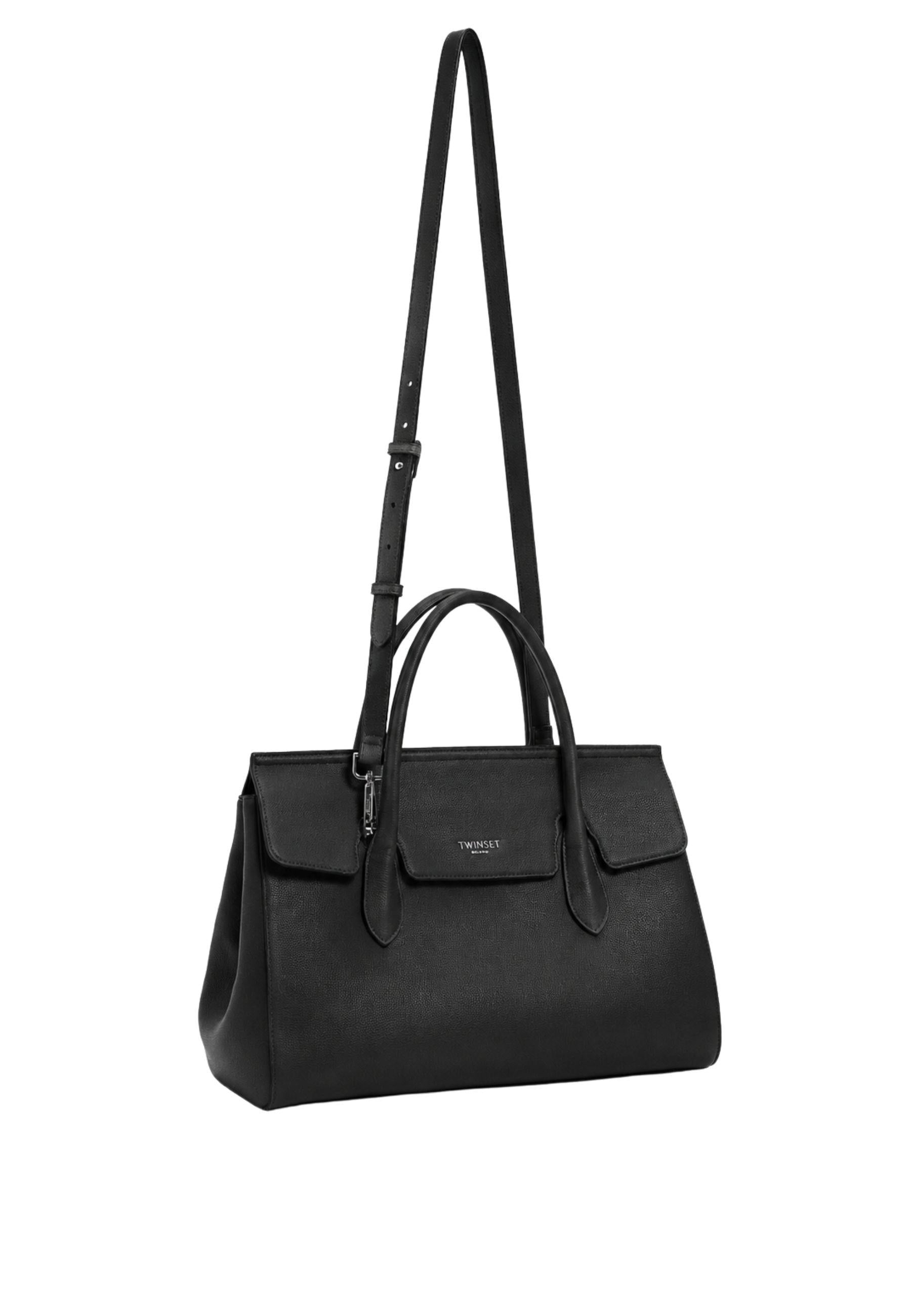 Borsa Tote con Doppio Manico e Tracolla Regolabile 