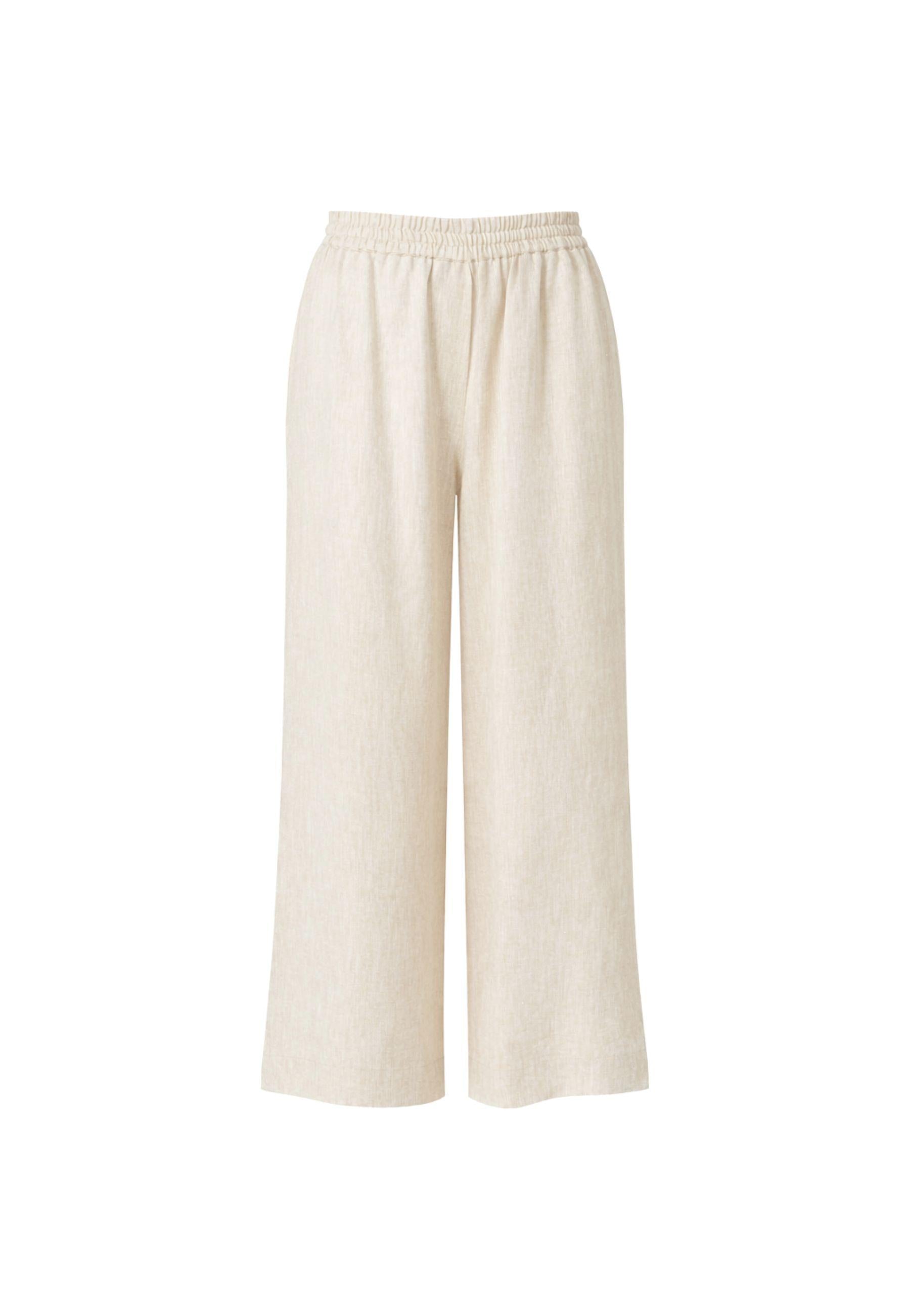Weekend Max Mara - Pantalone cropped in puro lino 