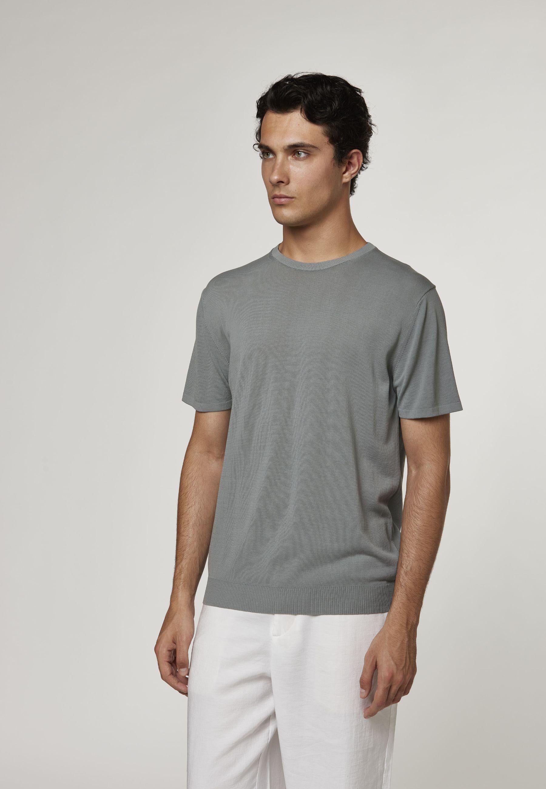 Daniele Fiesoli T-shirt Uomo in Cotone Crepe 