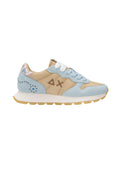 Sneaker running lifestyle in suede e tessuto