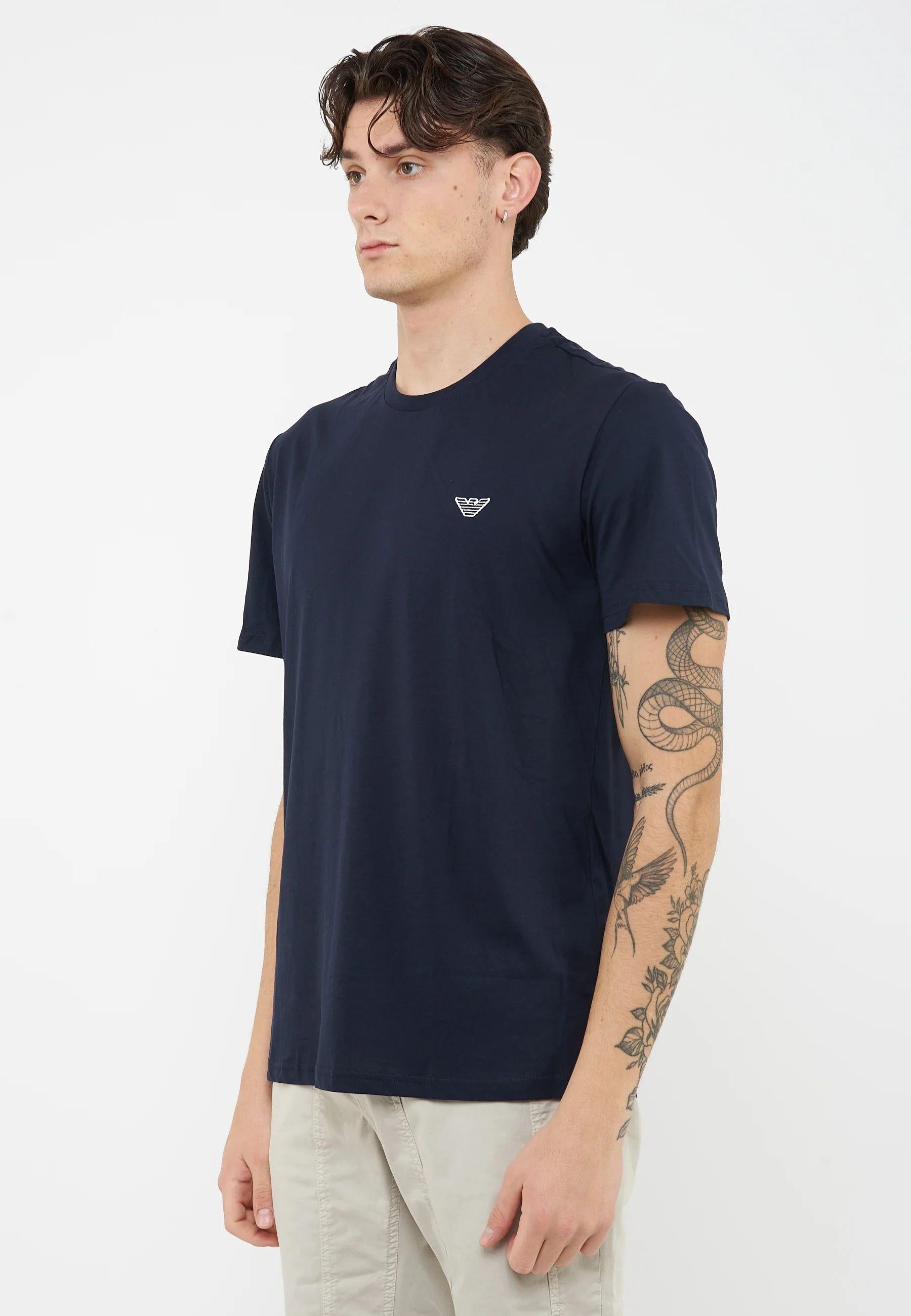 T-shirt uomo con logo aquila - Emporio Armani 