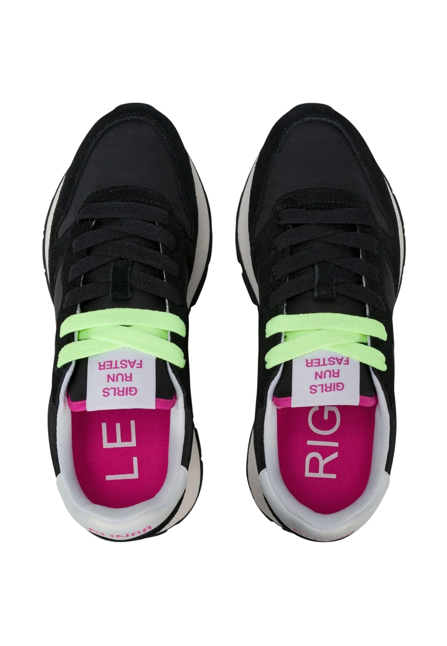 Sneakers SUN68 nere con dettagli a contrasto 