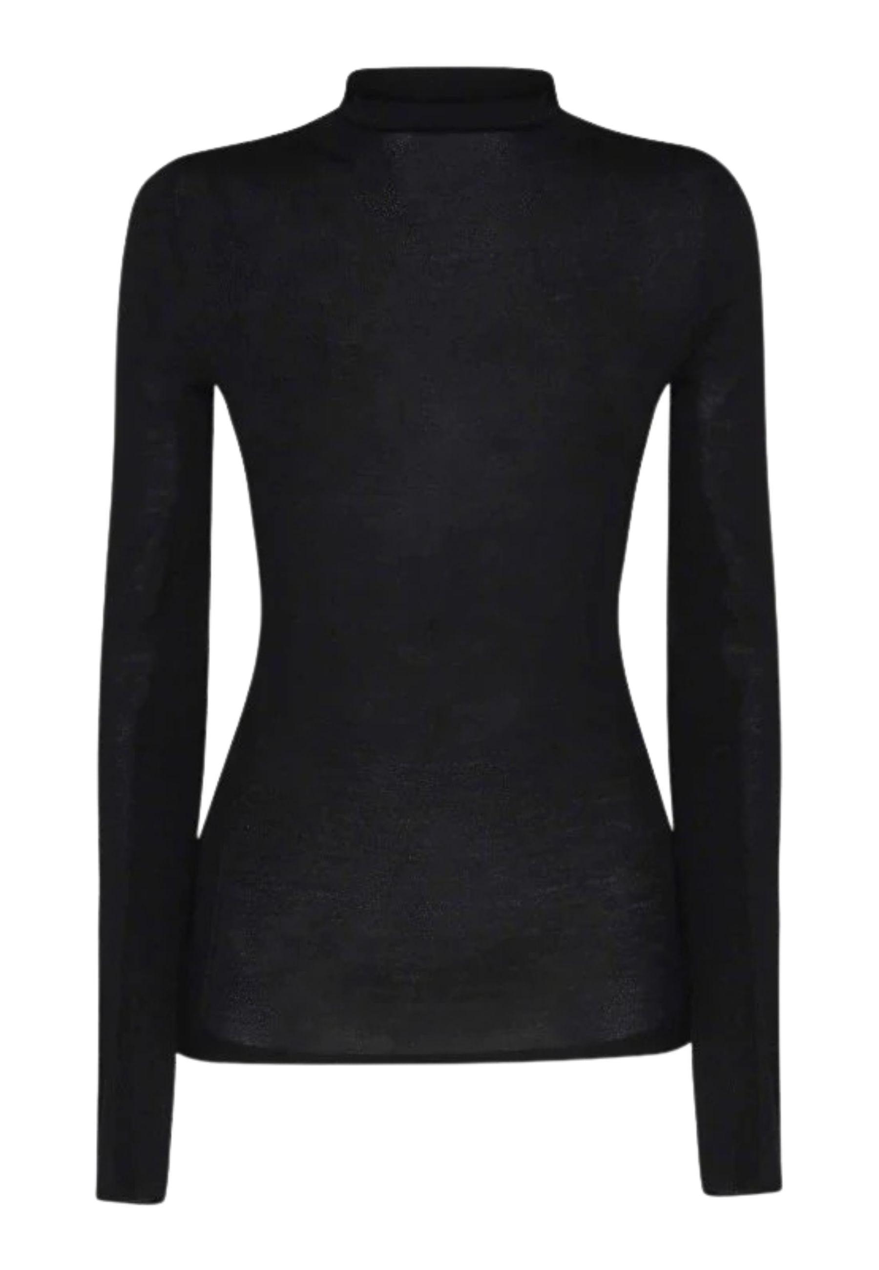 Maglia Dolcevita Pinko in Lana e Seta 