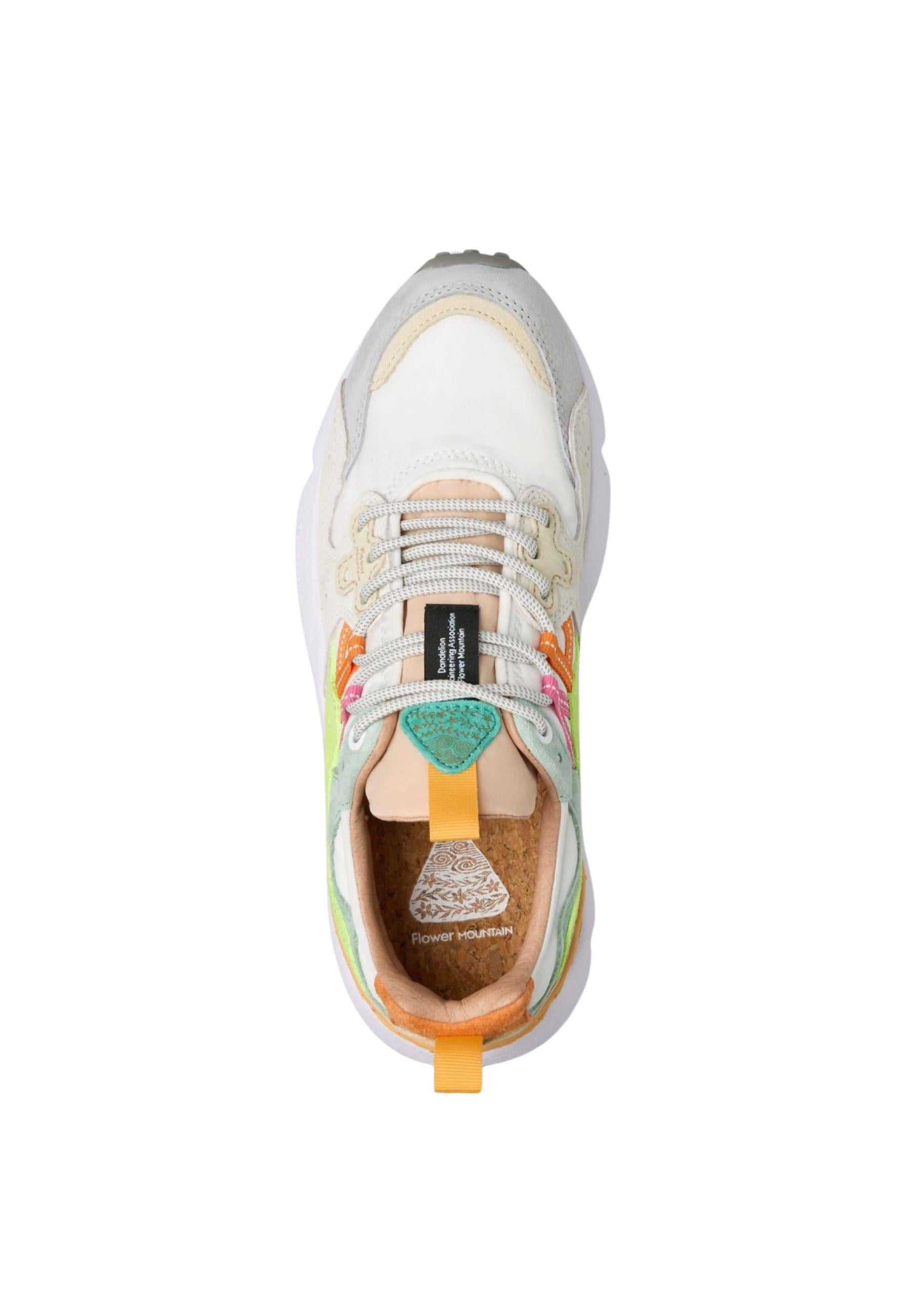 Sneaker YAMANO 3 Donna in tessuto tecnico e suede multicolor 