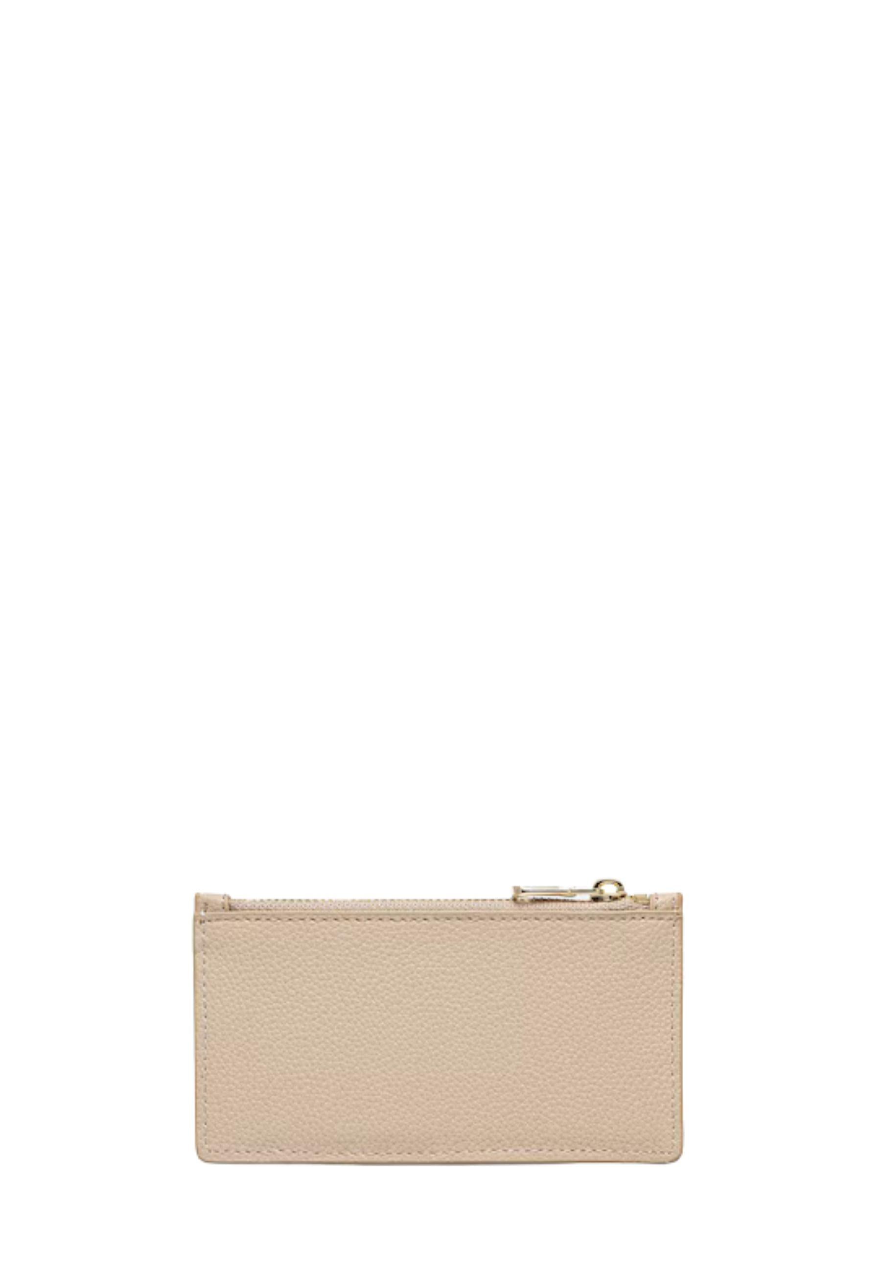 Portacarte Patrizia Pepe in pelle con logo Fly 