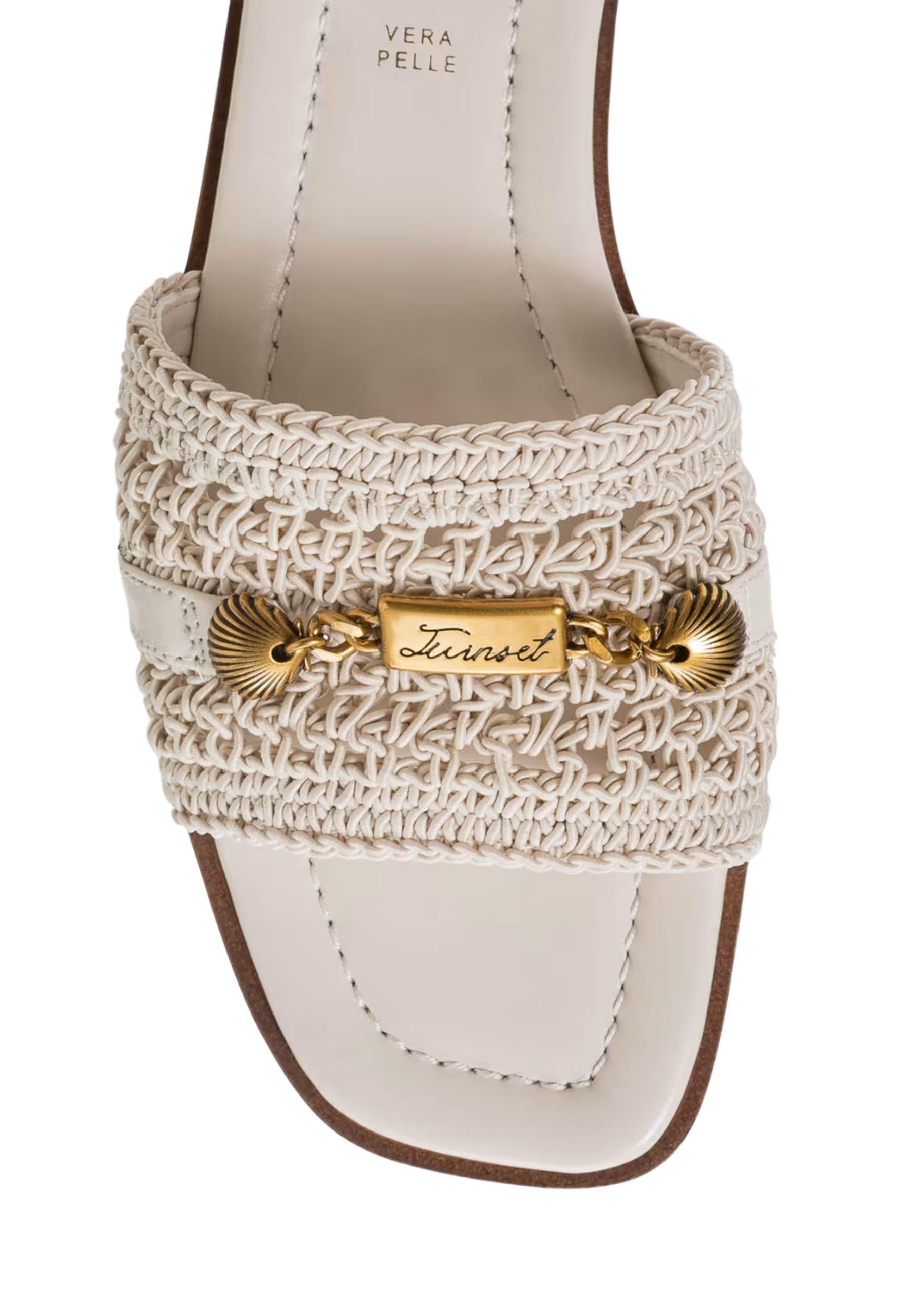Sandali slide crochet 