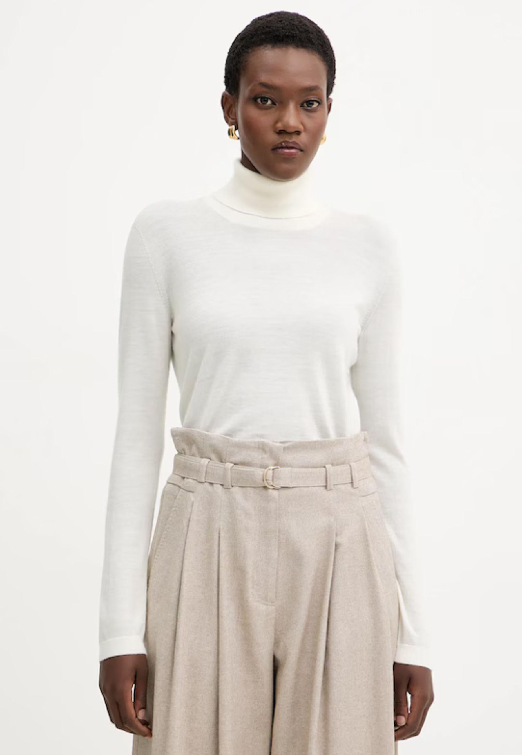 MM Max Mara - Maglia Dolcevita "Adria" in Lana e Cashmere 