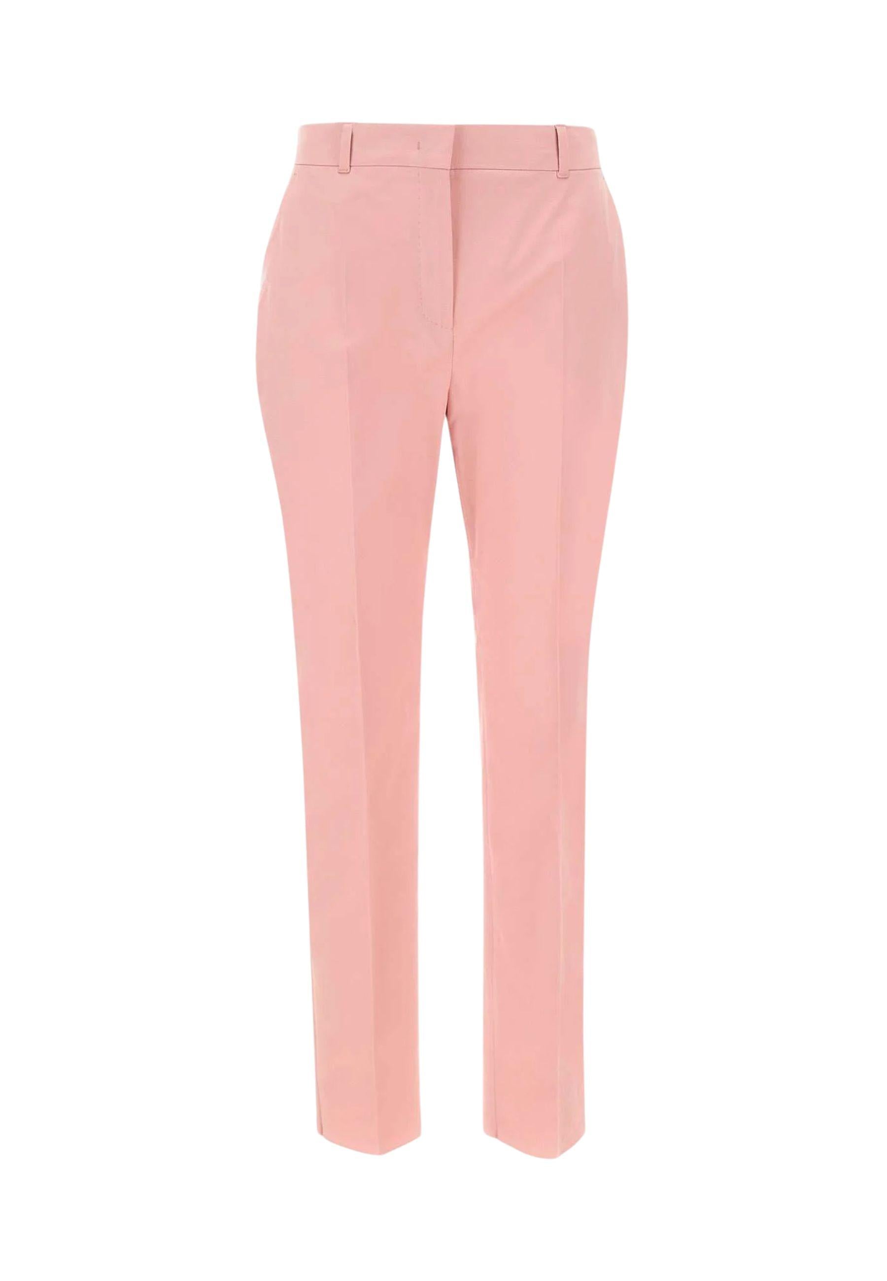 Pantaloni "David" in gabardina di cotone 