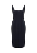 Abito midi donna dalla linea essenziale ed elegante