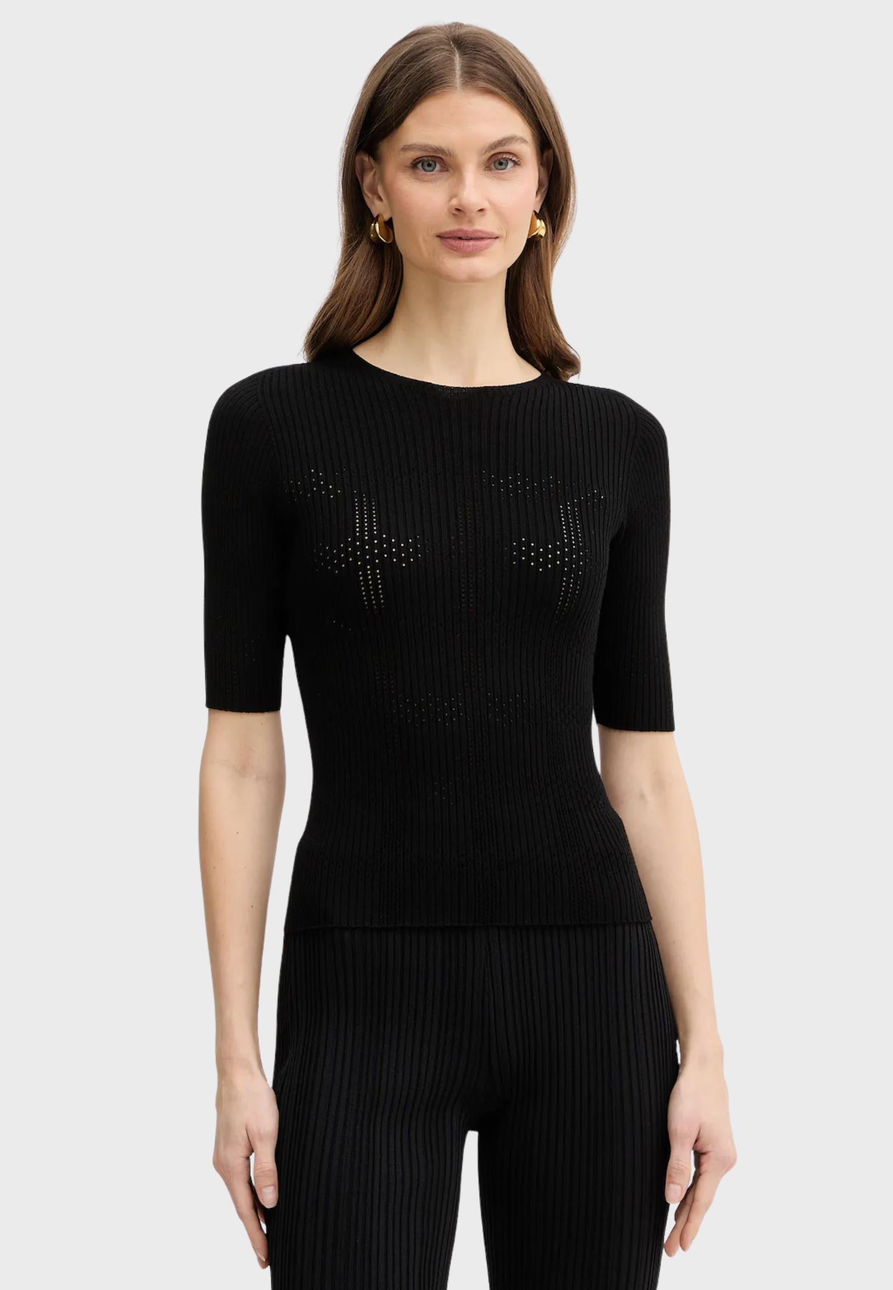 Maglia Twinset in maglia a costine 