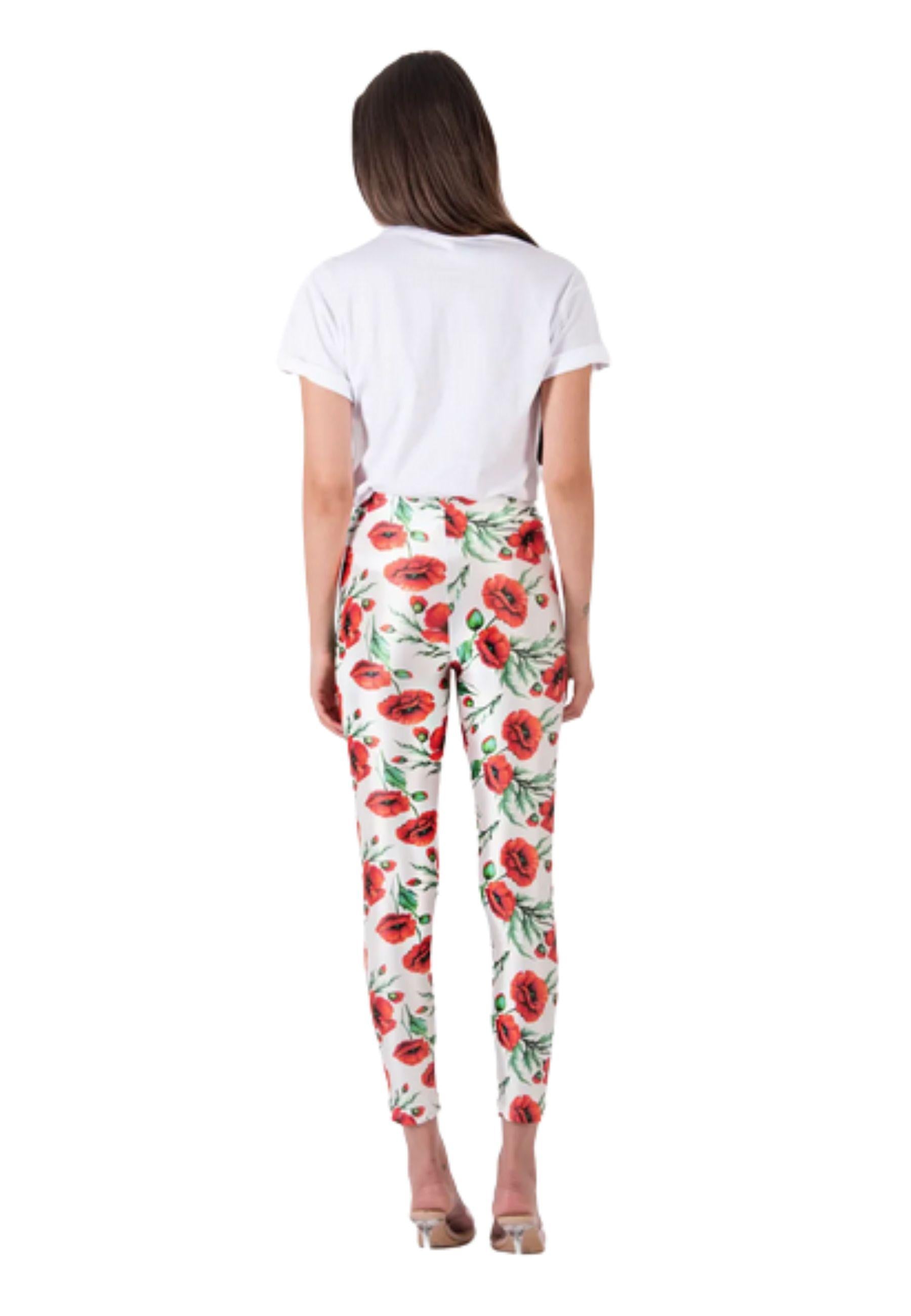 Leggings vita alta fantasia<BR/> 