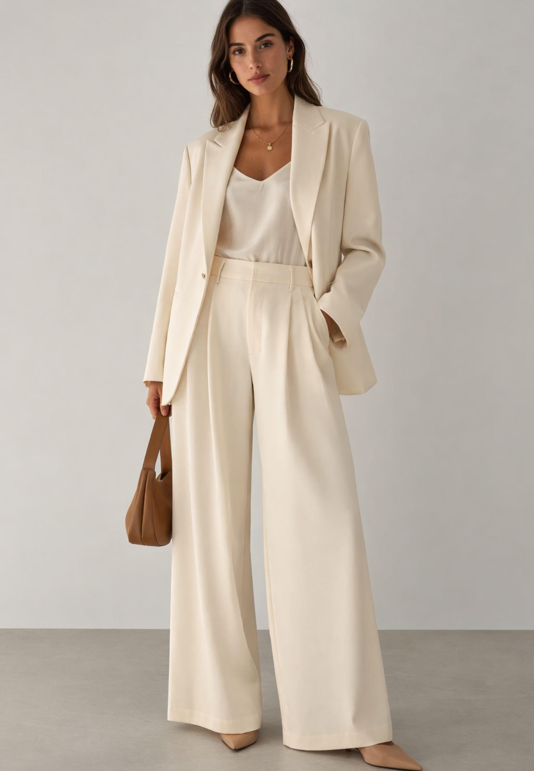 'S Max Mara - Pantaloni Daniel a gamba larga 