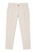 Pantalone Tiberio Uomo in Cotone - Grigio Chiaro