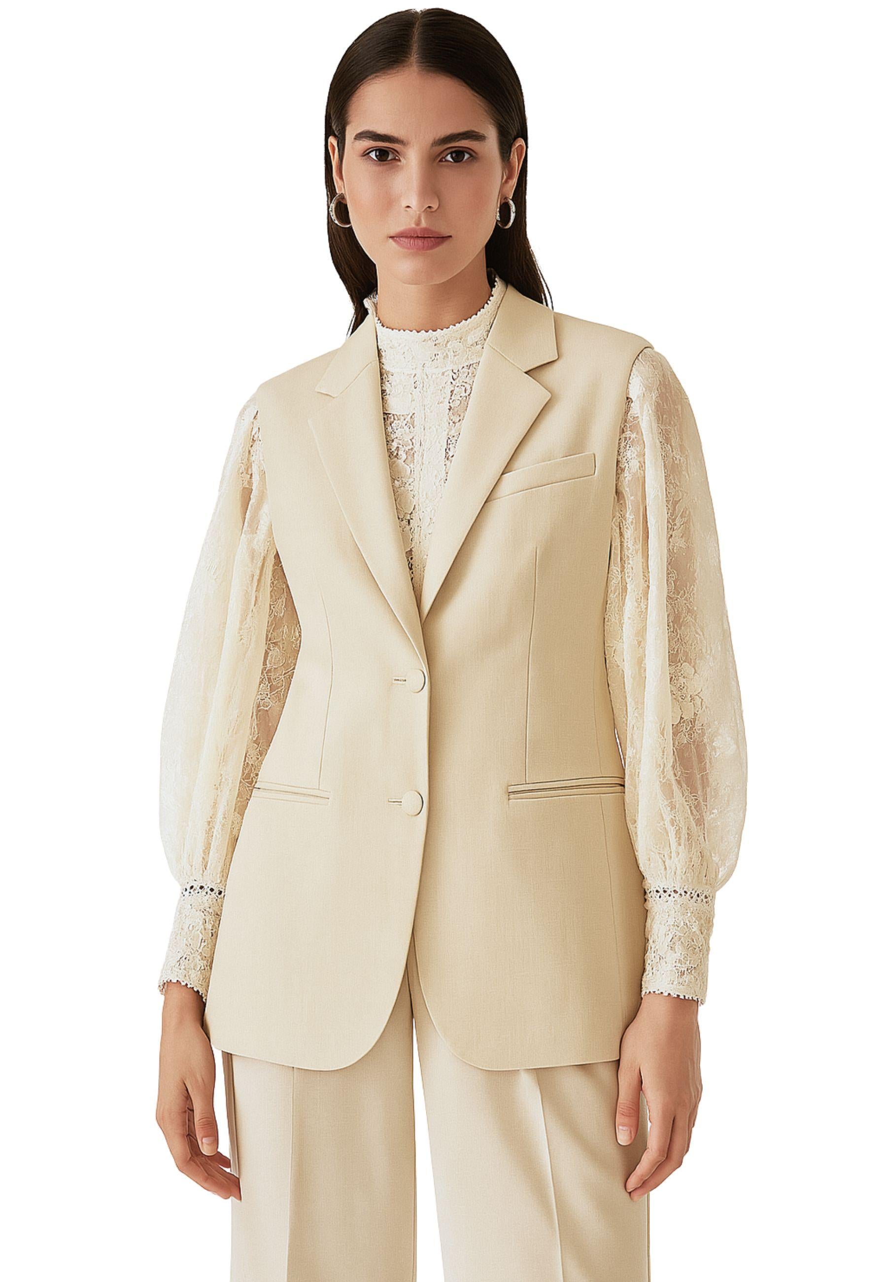 Gilet sartoriale in puro lino 