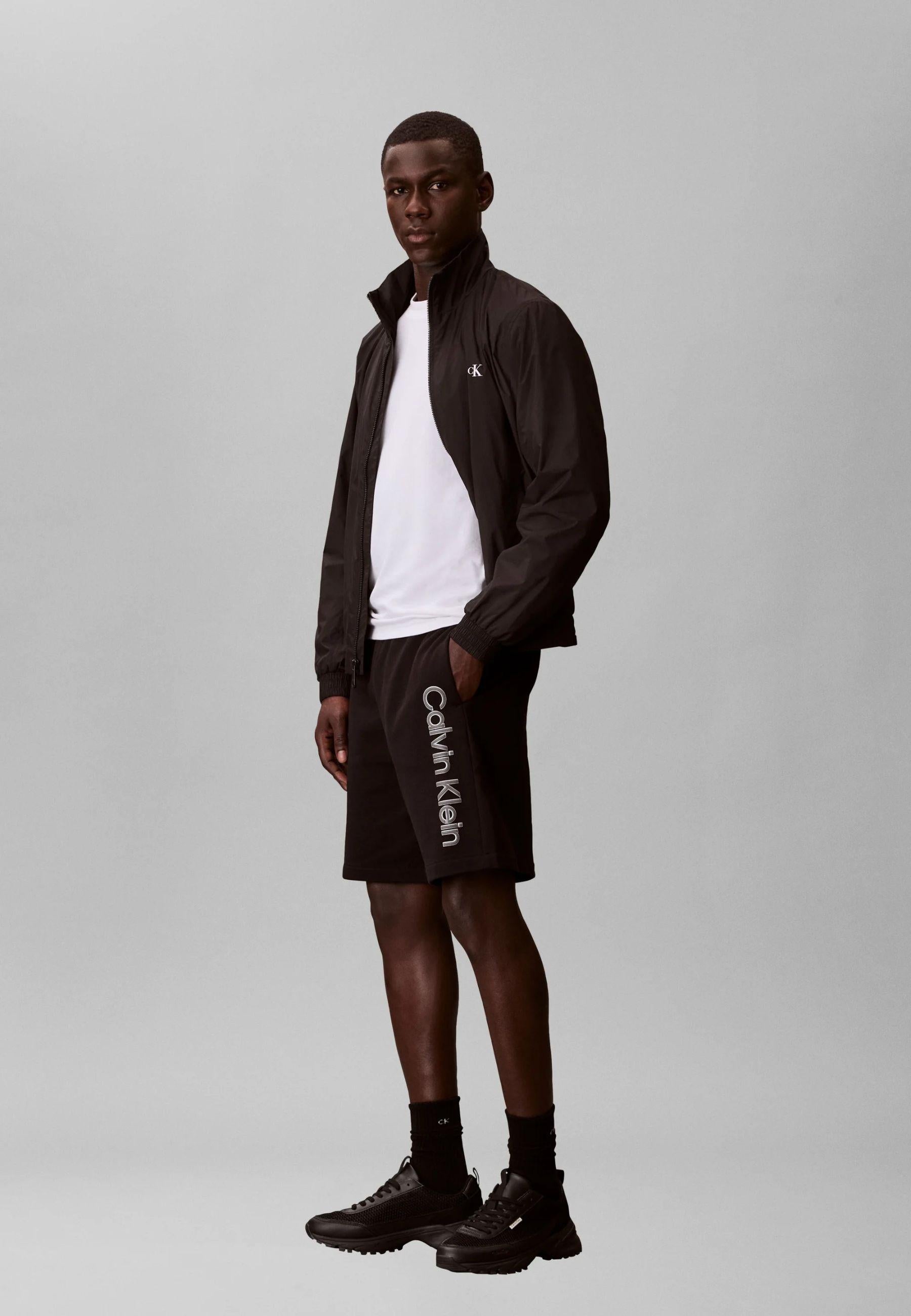 Calvin Klein - Bermuda in felpa di cotone 