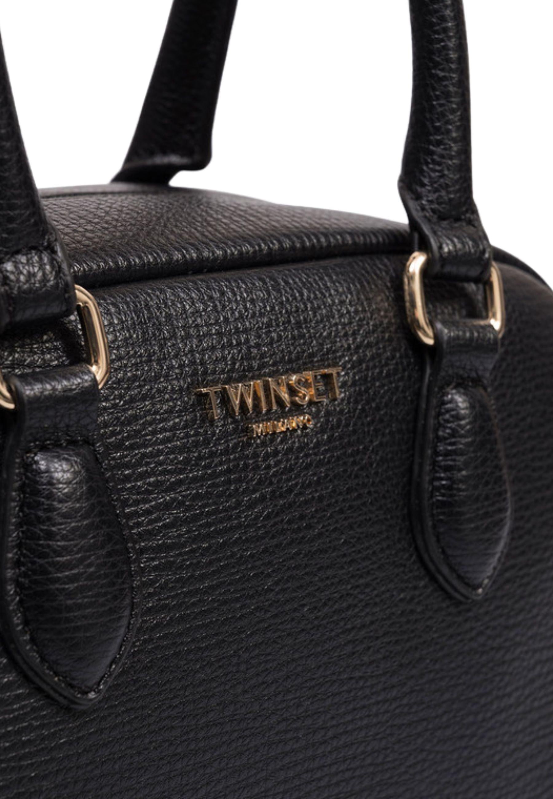 Borsa a Mano Effetto Pelle Martellata 