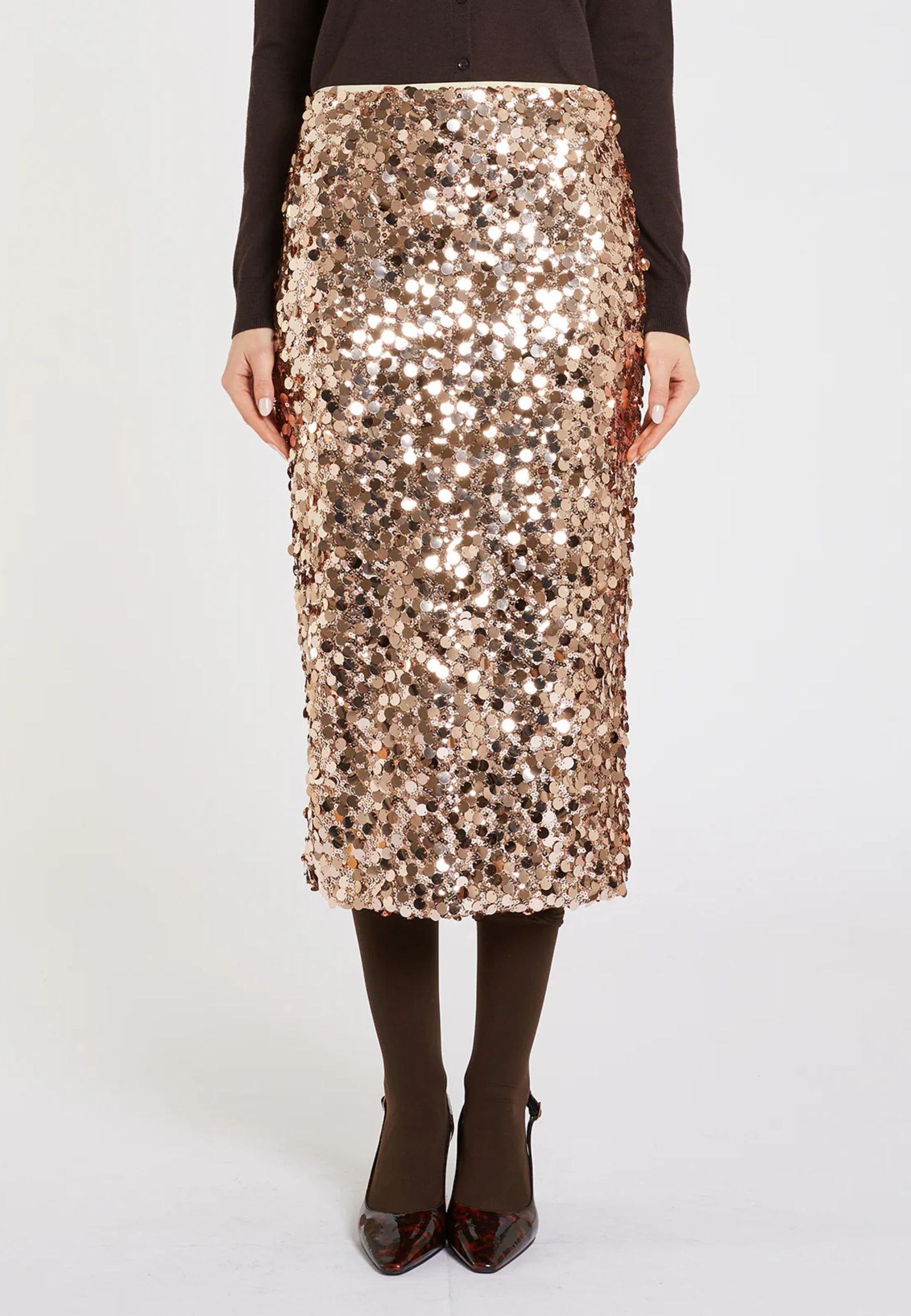 Gonna Pencil in Paillettes 