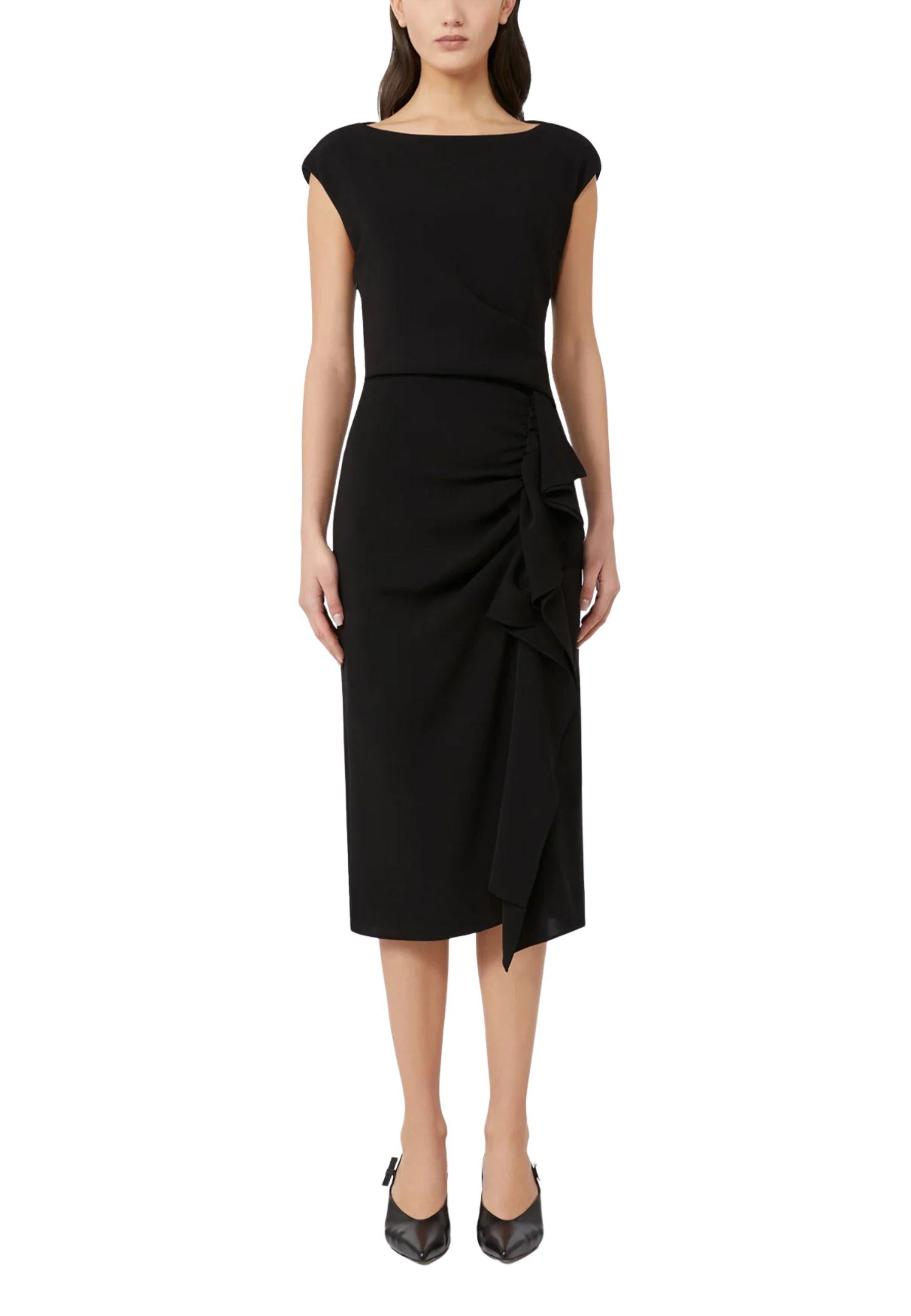 Abito midi "Aia" Max Mara - nero 