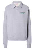 MC2 Saint Barth - Felpa Berenice grigio melange con ricamo Saint Barth Sport Club