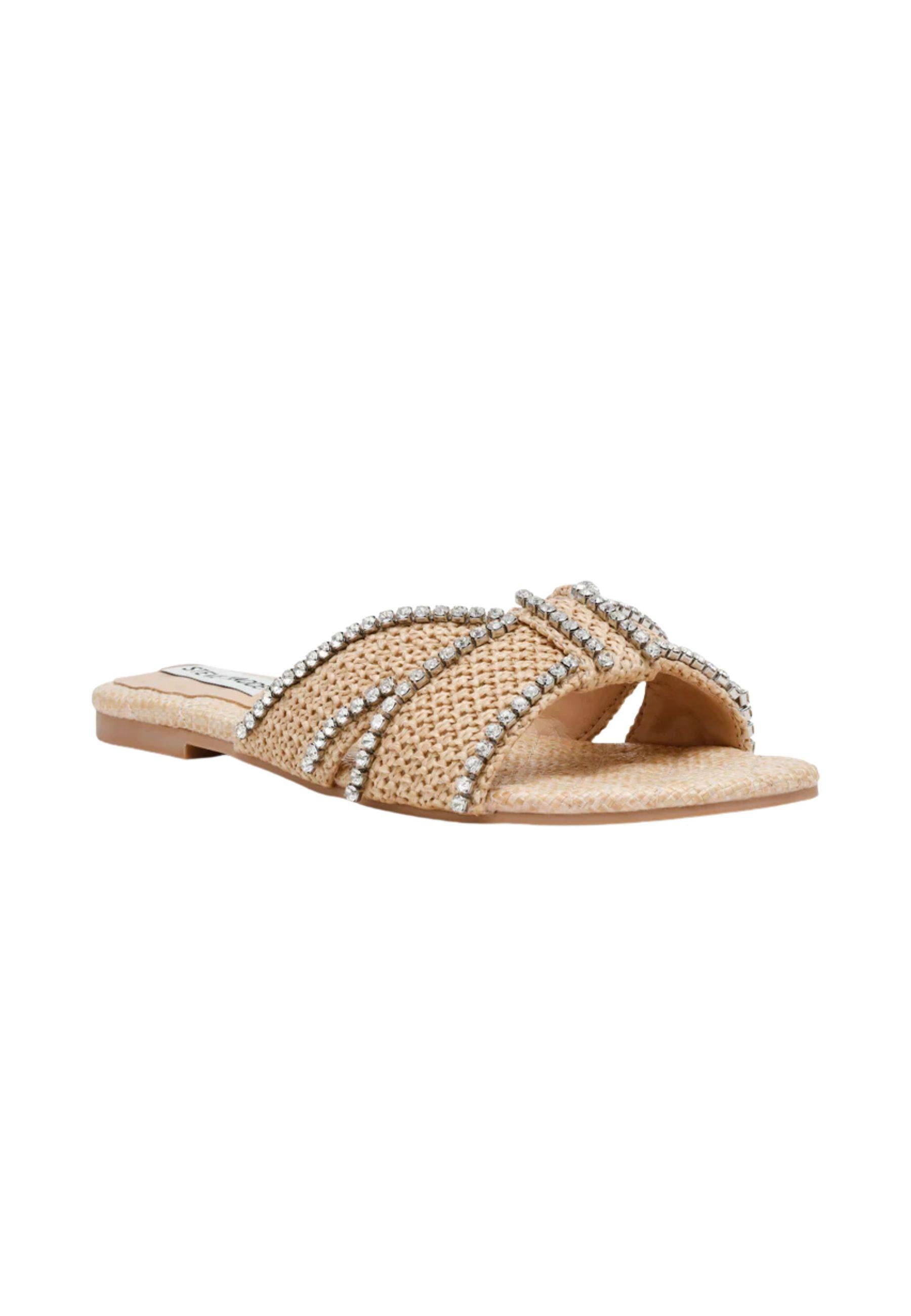 Sandali Mirah in raffia naturale 