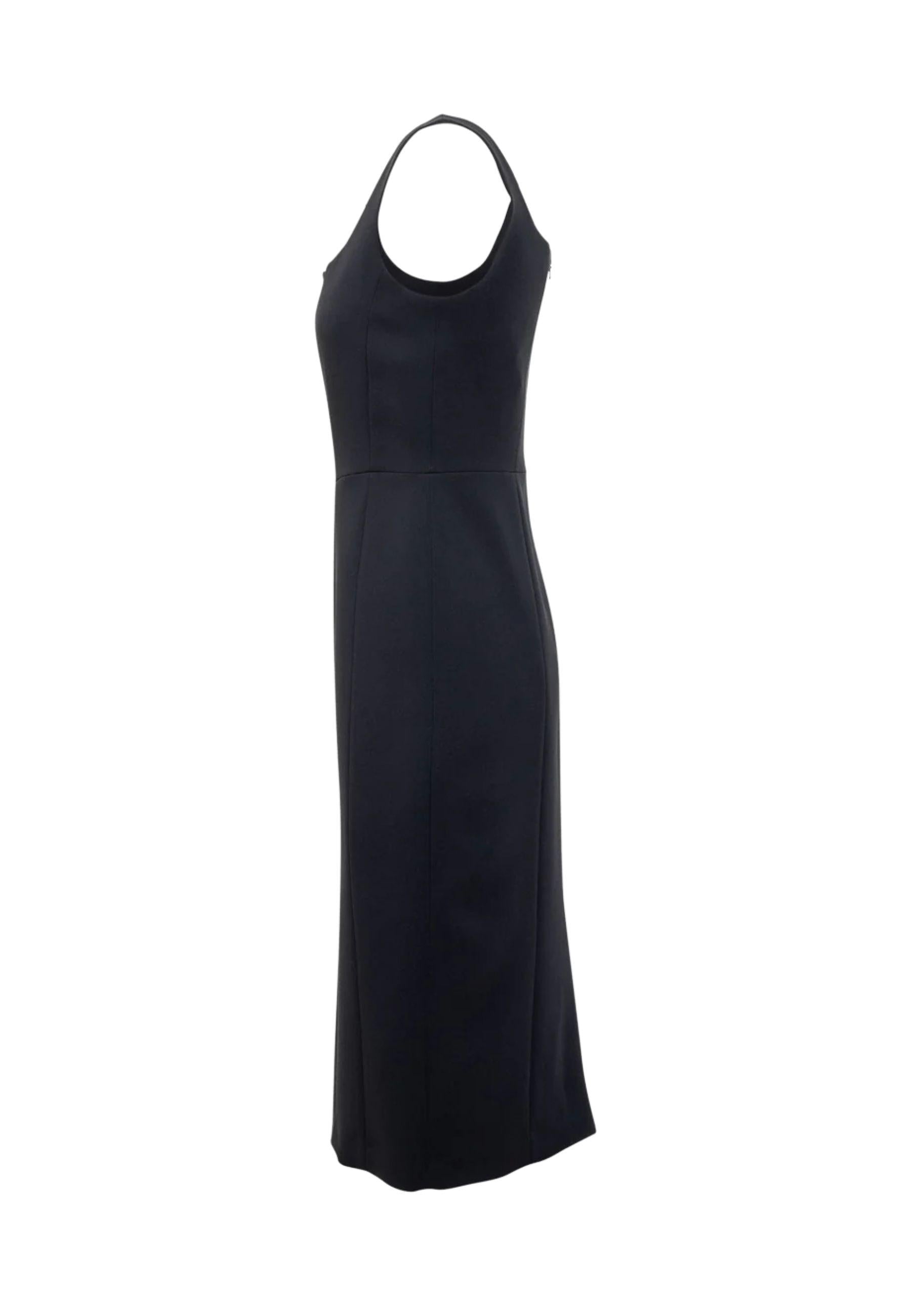 Abito midi donna dalla linea essenziale ed elegante 