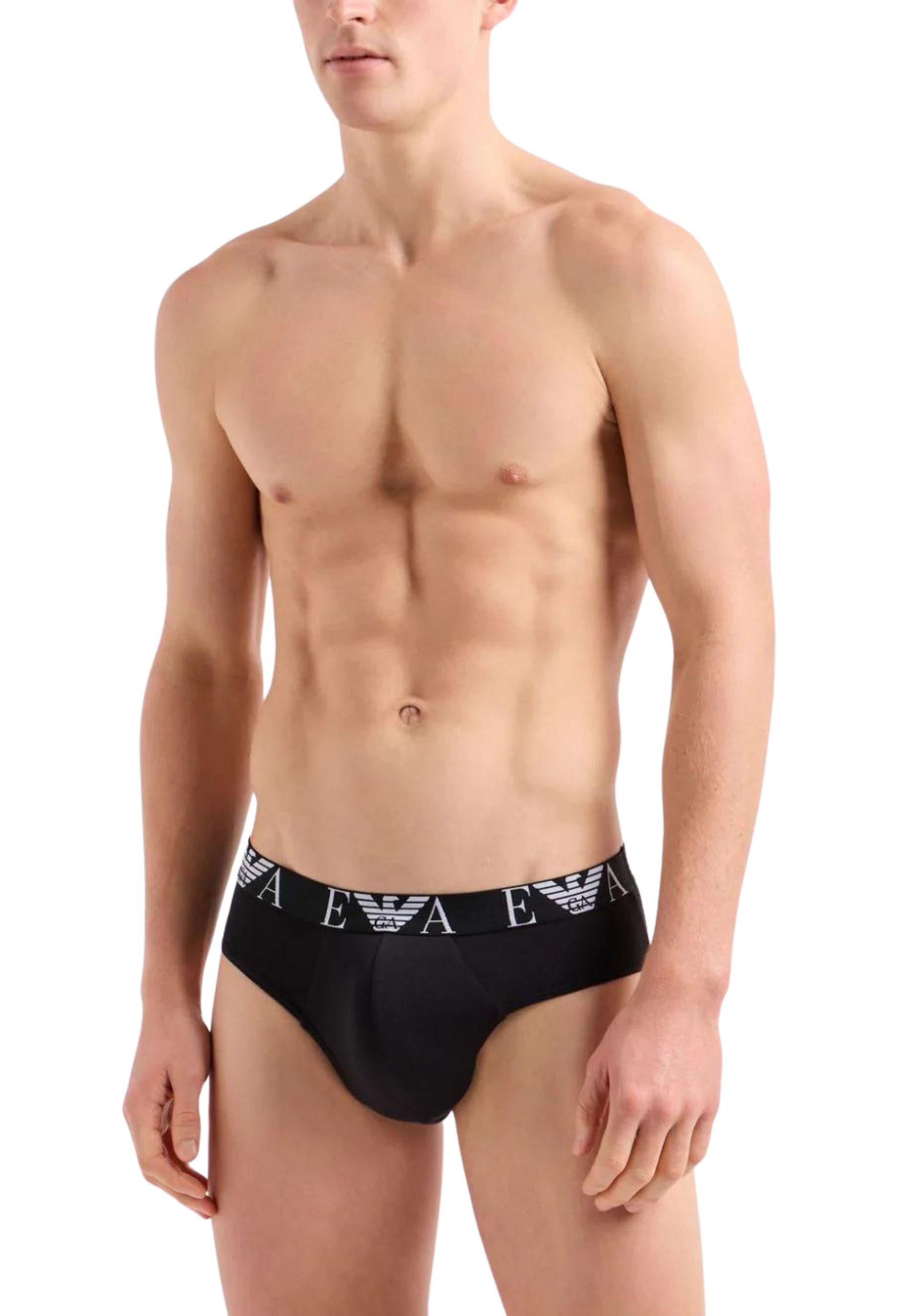 Emporio Armani Underwear - Set 3 slip con logo<BR/> 