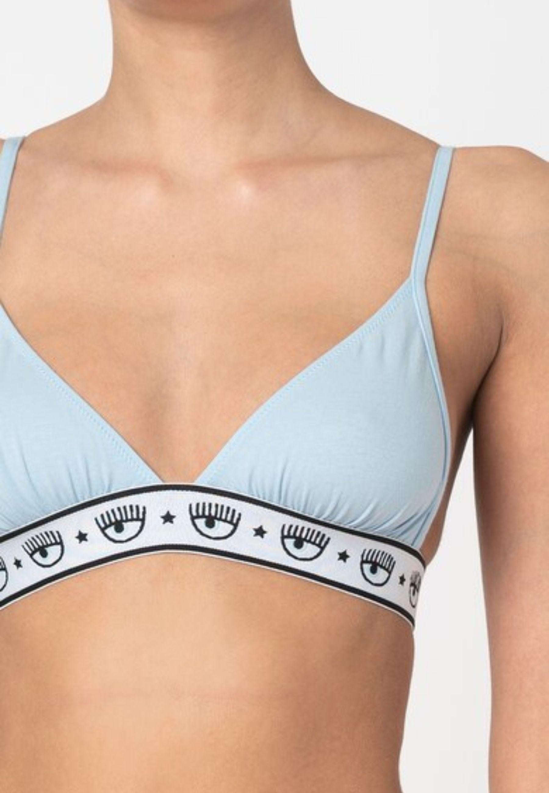 Reggiseno Triangolo Logomania 
