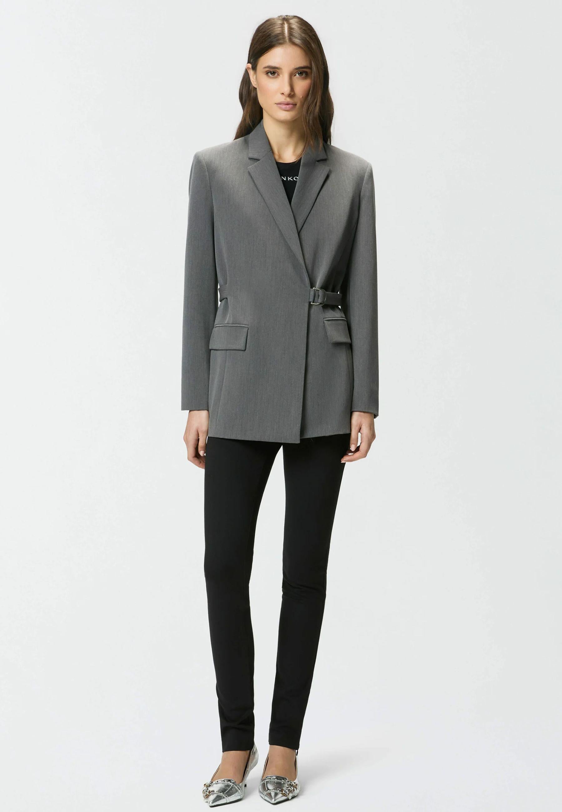 Pantalone Pinko slim fit in jersey tecnico 