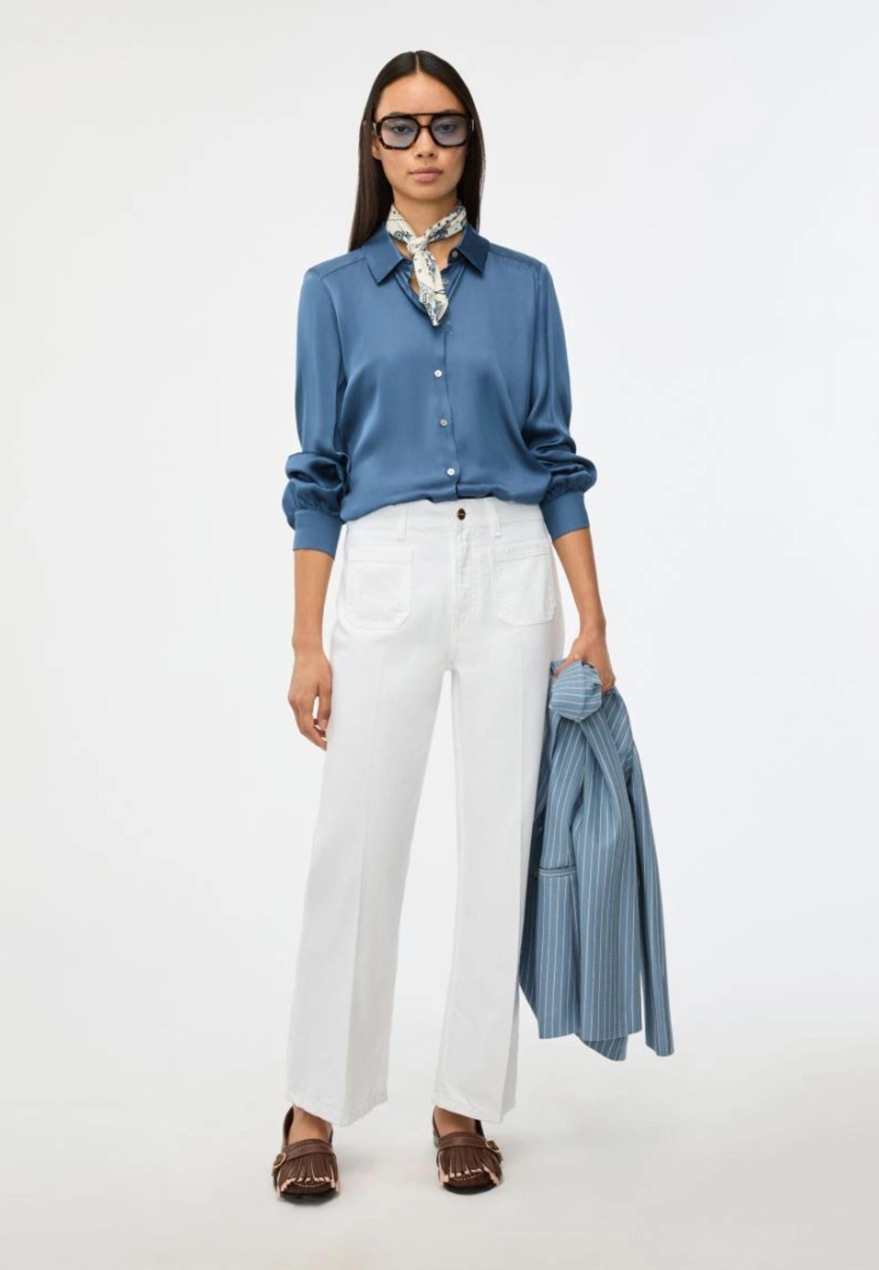 iBlues - Camicia in raso di viscosa 