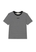 T-shirt Twinset a righe con logo ricamato