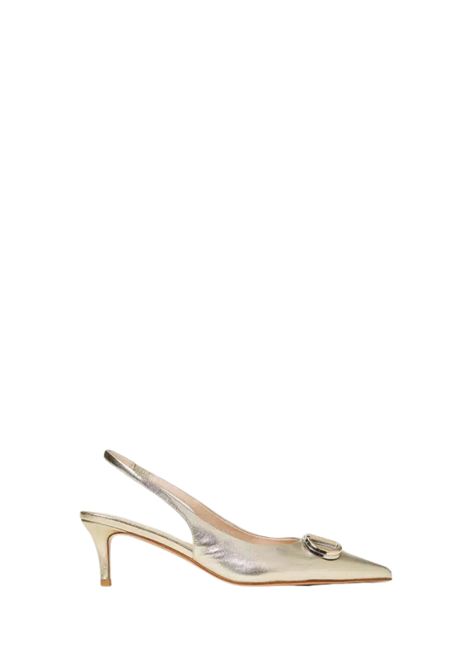 Décolleté sling back con Oval T TWINSET | 251TCP06211733